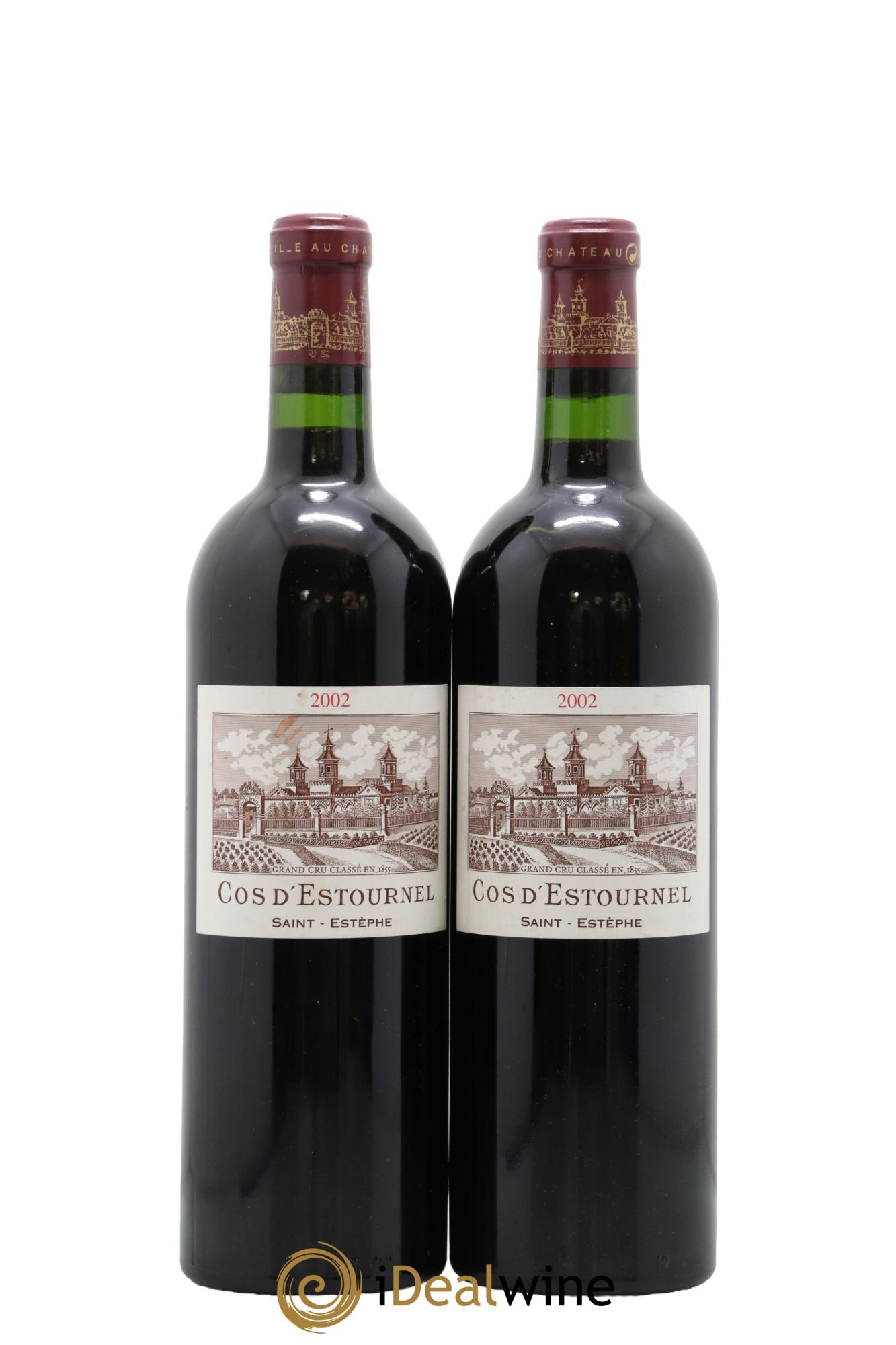 Cos d'Estournel 2ème Grand Cru Classé 2002 - Lot de 2 bouteilles - 0