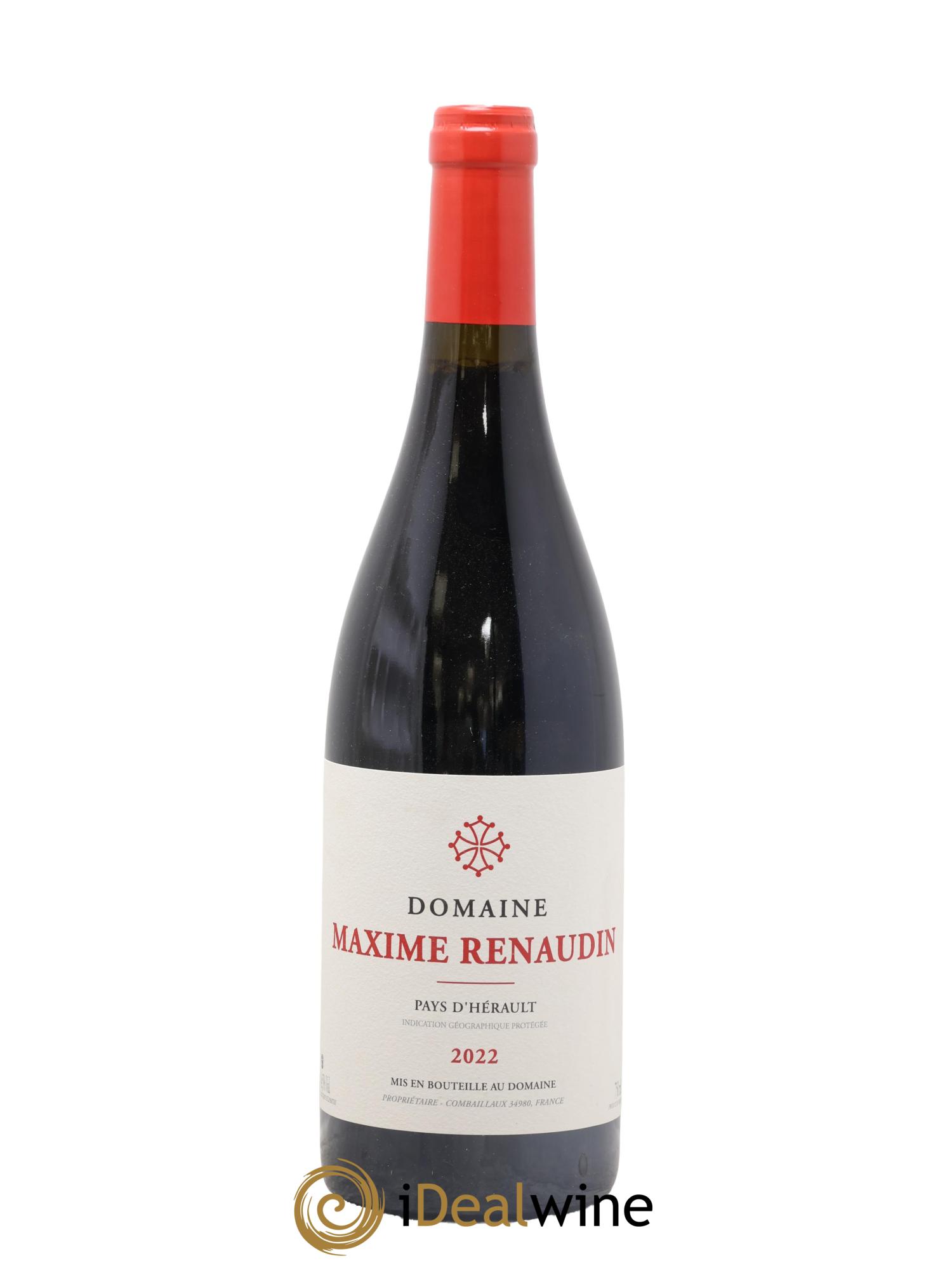 Pays d'Hérault Maxime Renaudin 2022 - Lot of 1 bottle - 0