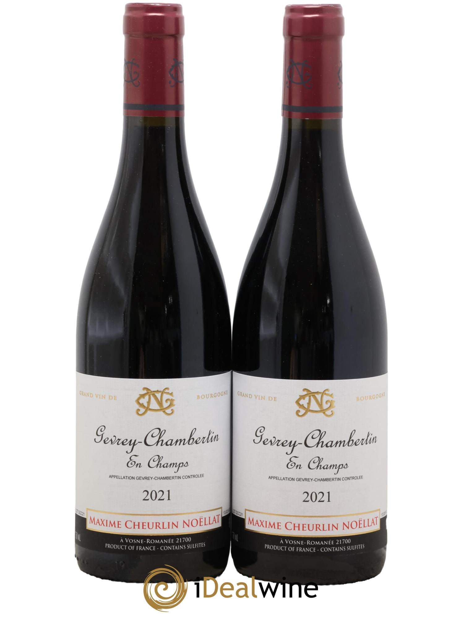 Gevrey-Chambertin En Champs Maxime Cheurlin Noellat 2021 - Lot de 2 bouteilles - 0