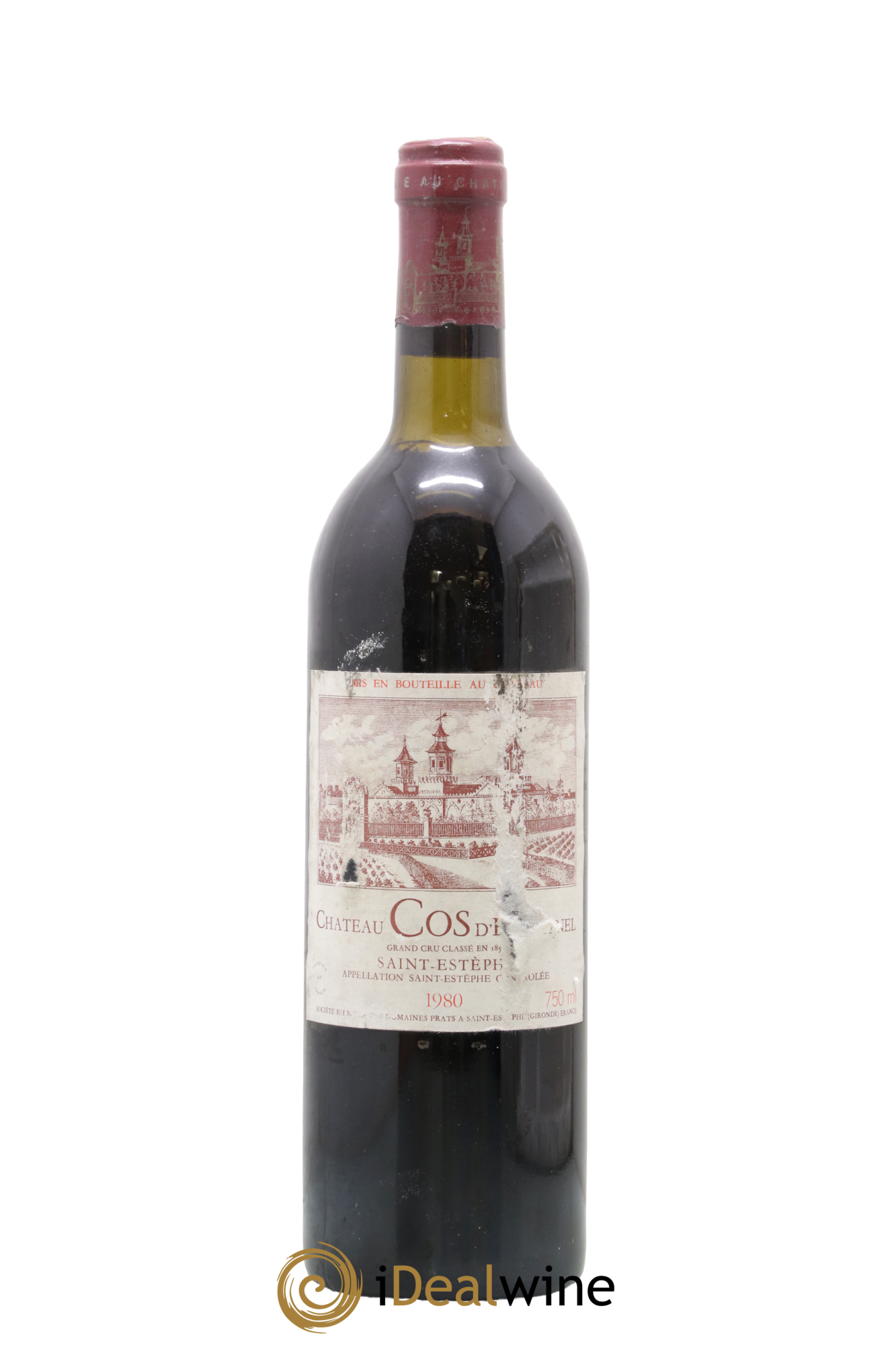 Cos d'Estournel 2ème Grand Cru Classé 1980 - Lot of 1 bottle - 0