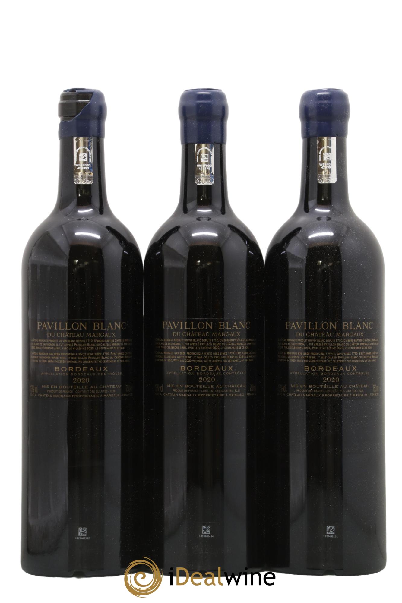 Pavillon Blanc du Château Margaux 2020 - Lot de 6 bouteilles - 2