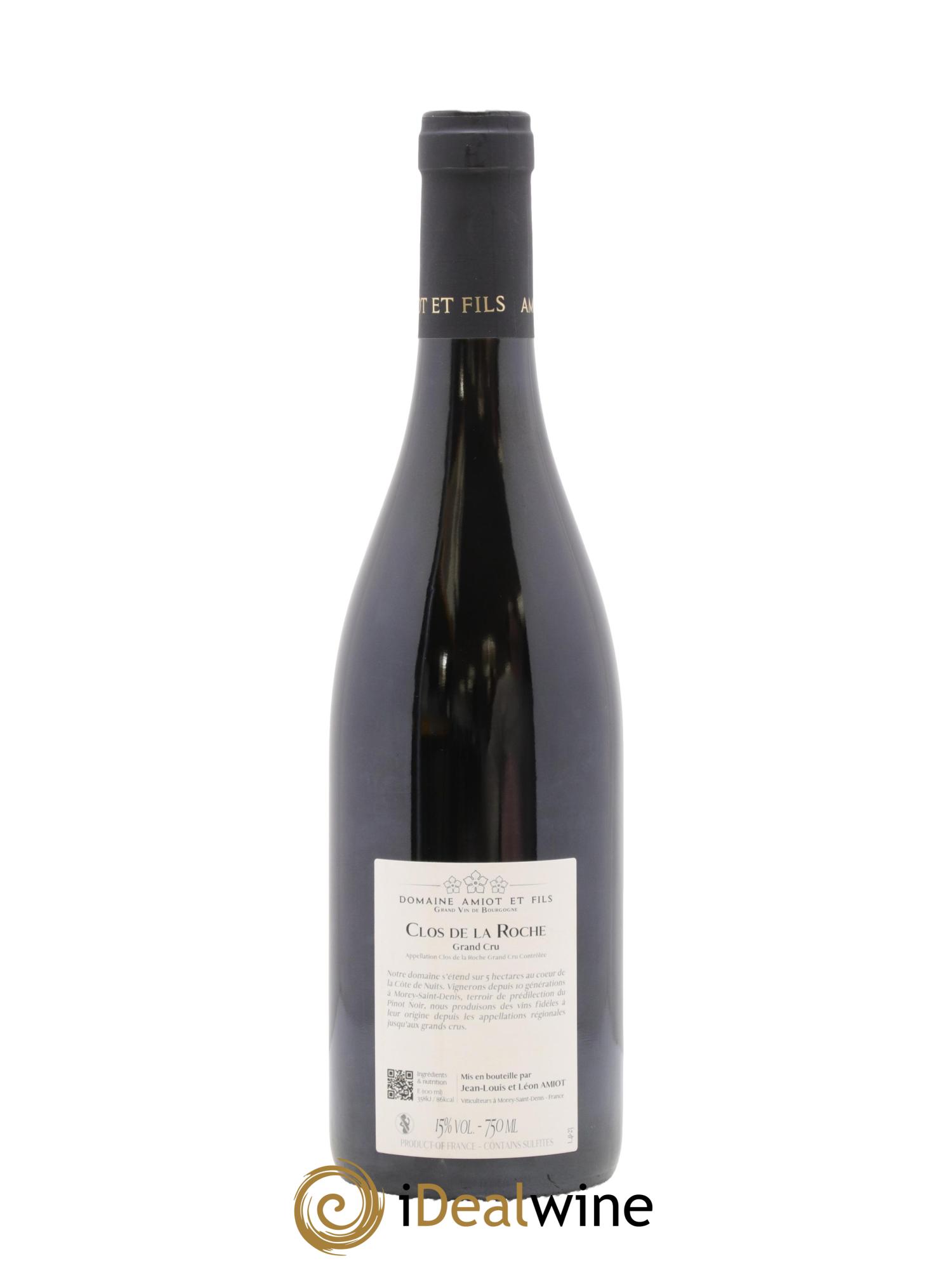 Clos de la Roche Grand Cru Amiot & Fils 2023 - Lot of 1 bottle - 1