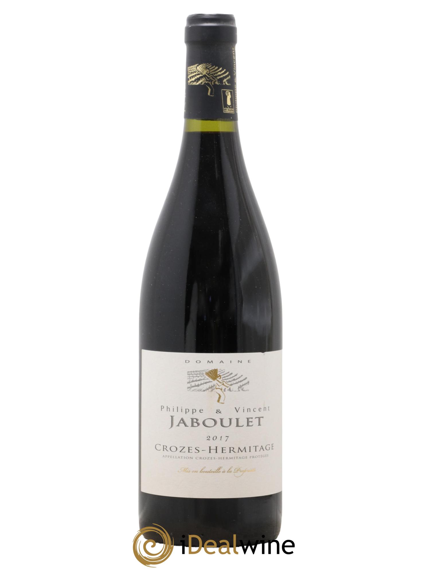 Crozes-Hermitage Philippe & Vincent Jaboulet 2017 - Lot de 1 bouteille - 0