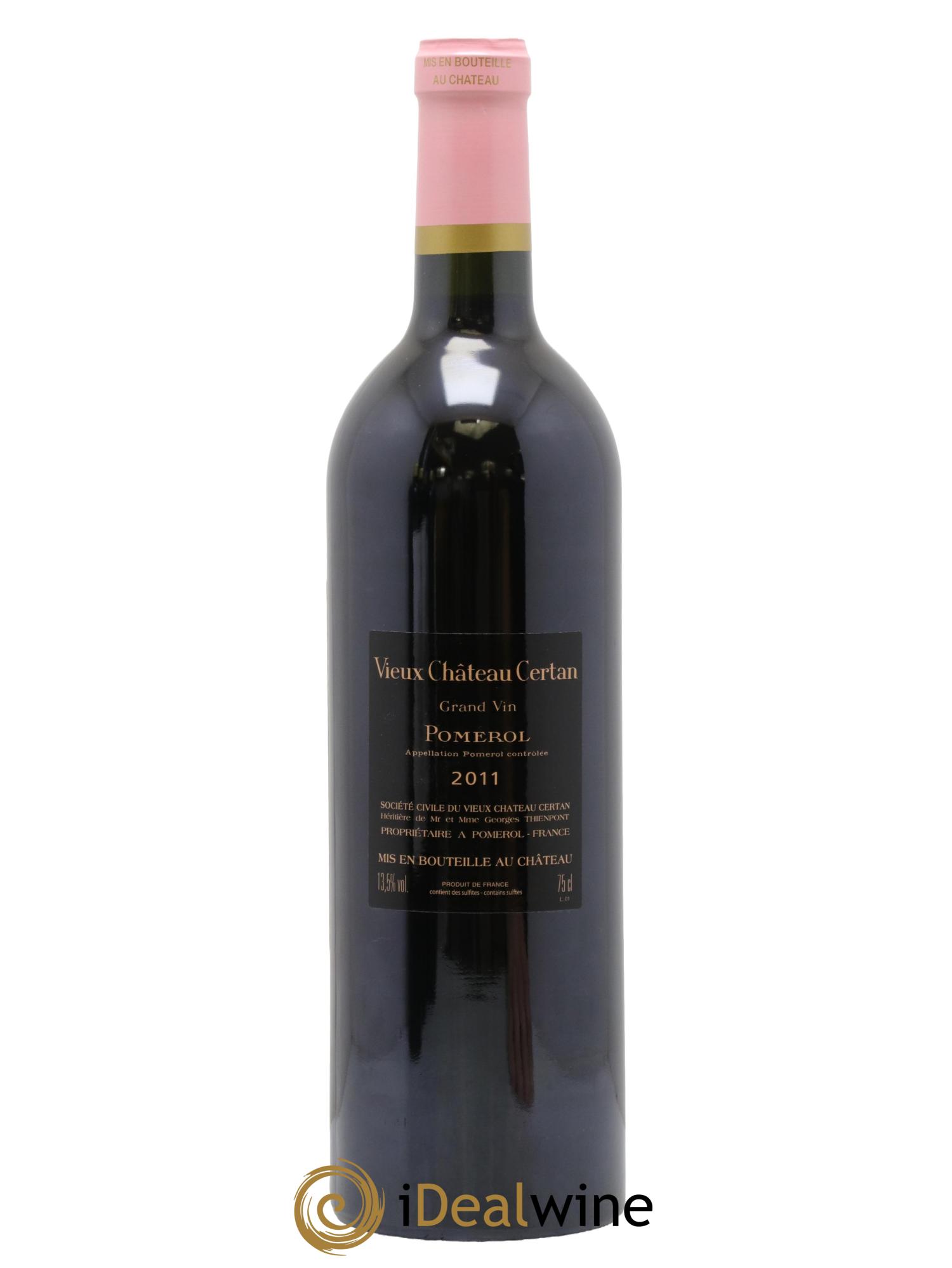 Vieux Château Certan 2011 - Lot de 1 bouteille - 1