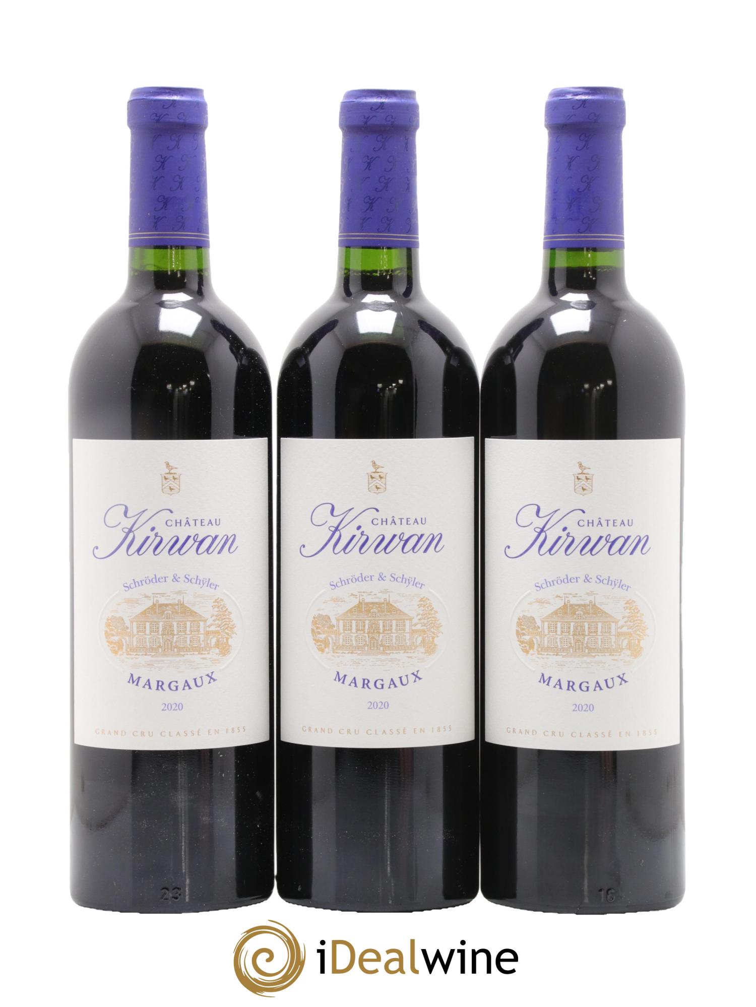 Château Kirwan 3ème Grand Cru Classé 2020 - Lot de 6 bouteilles - 1