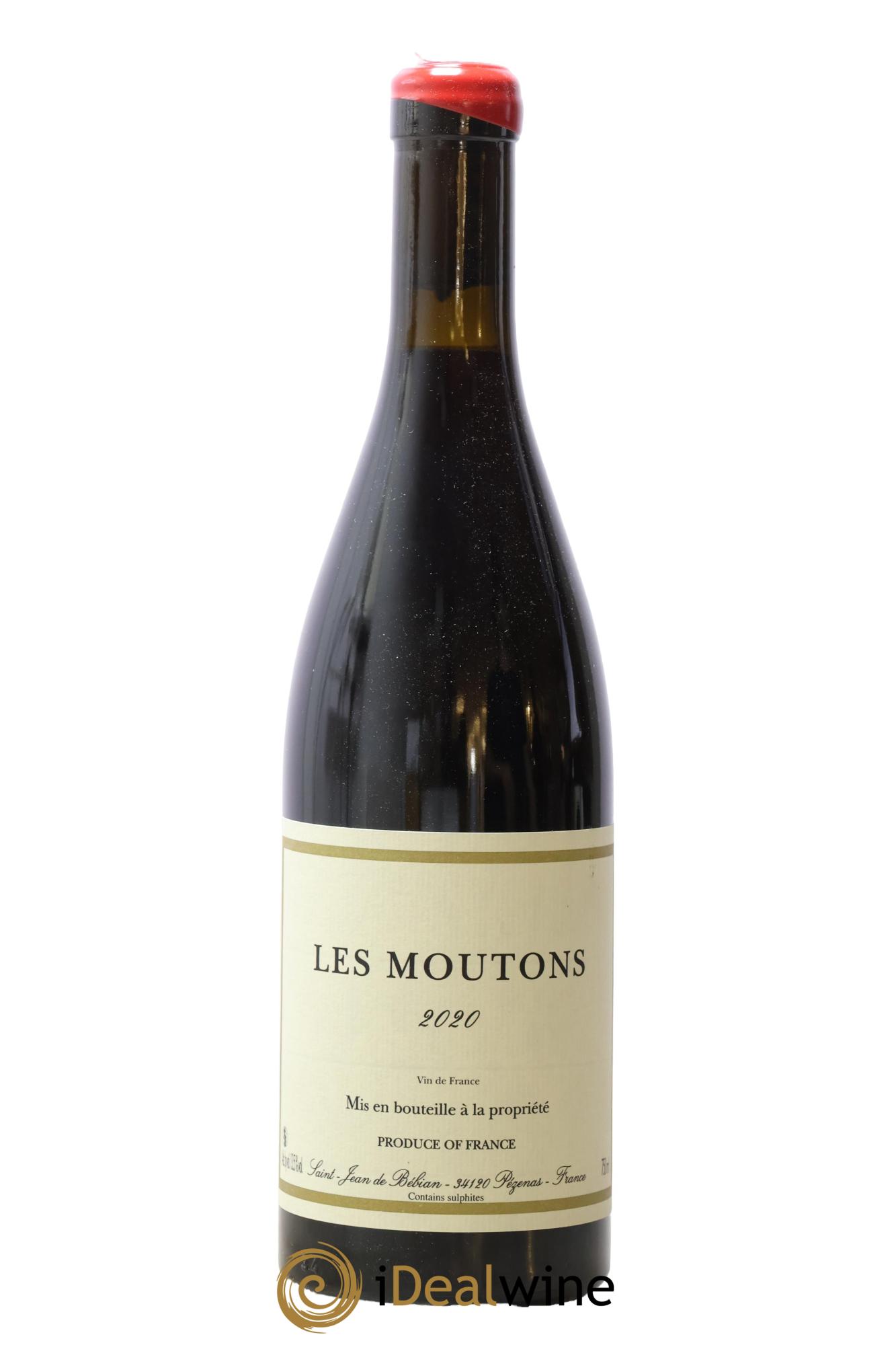 Vin de France Prieuré St-Jean de Bébian  Les Moutons Prieuré St-Jean de Bébian 2020 - Posten von 1 Flasche - 0