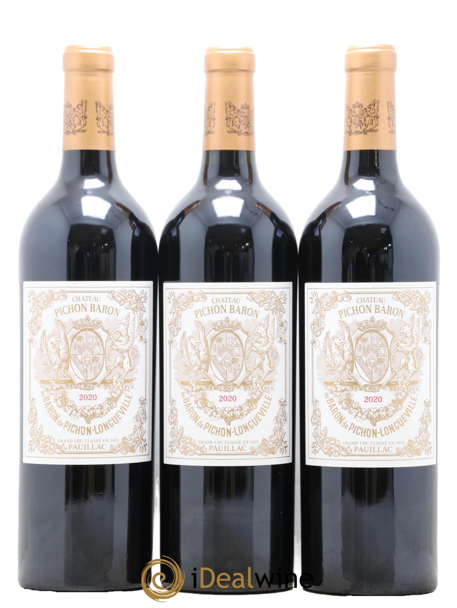Pichon Longueville Baron 2ème Grand Cru Classé 2020 - Lot of 6 bottles - 2