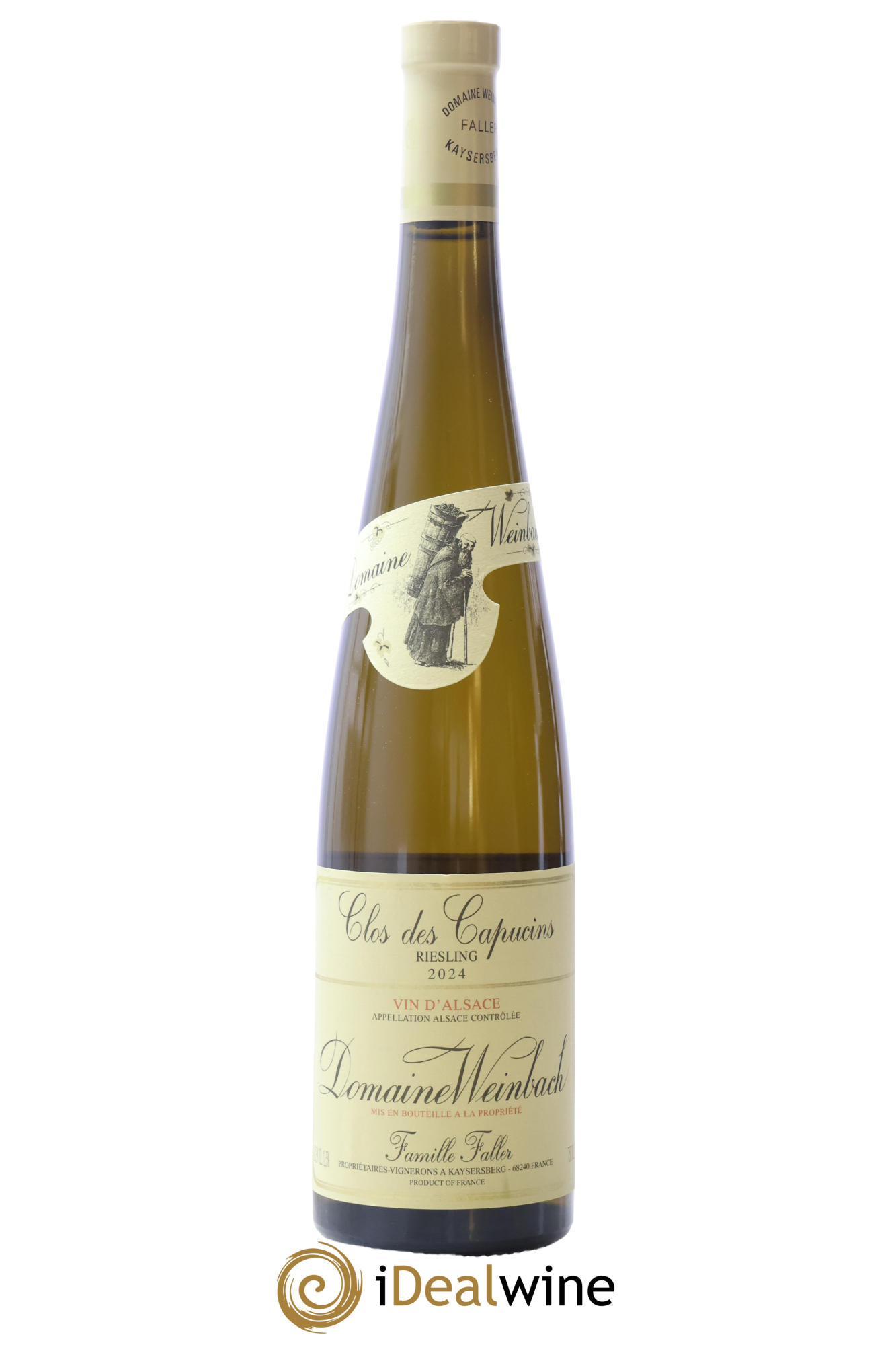 Alsace Riesling Clos des Capucins Weinbach (Domaine) 2024 - Lot de 1 bouteille - 0