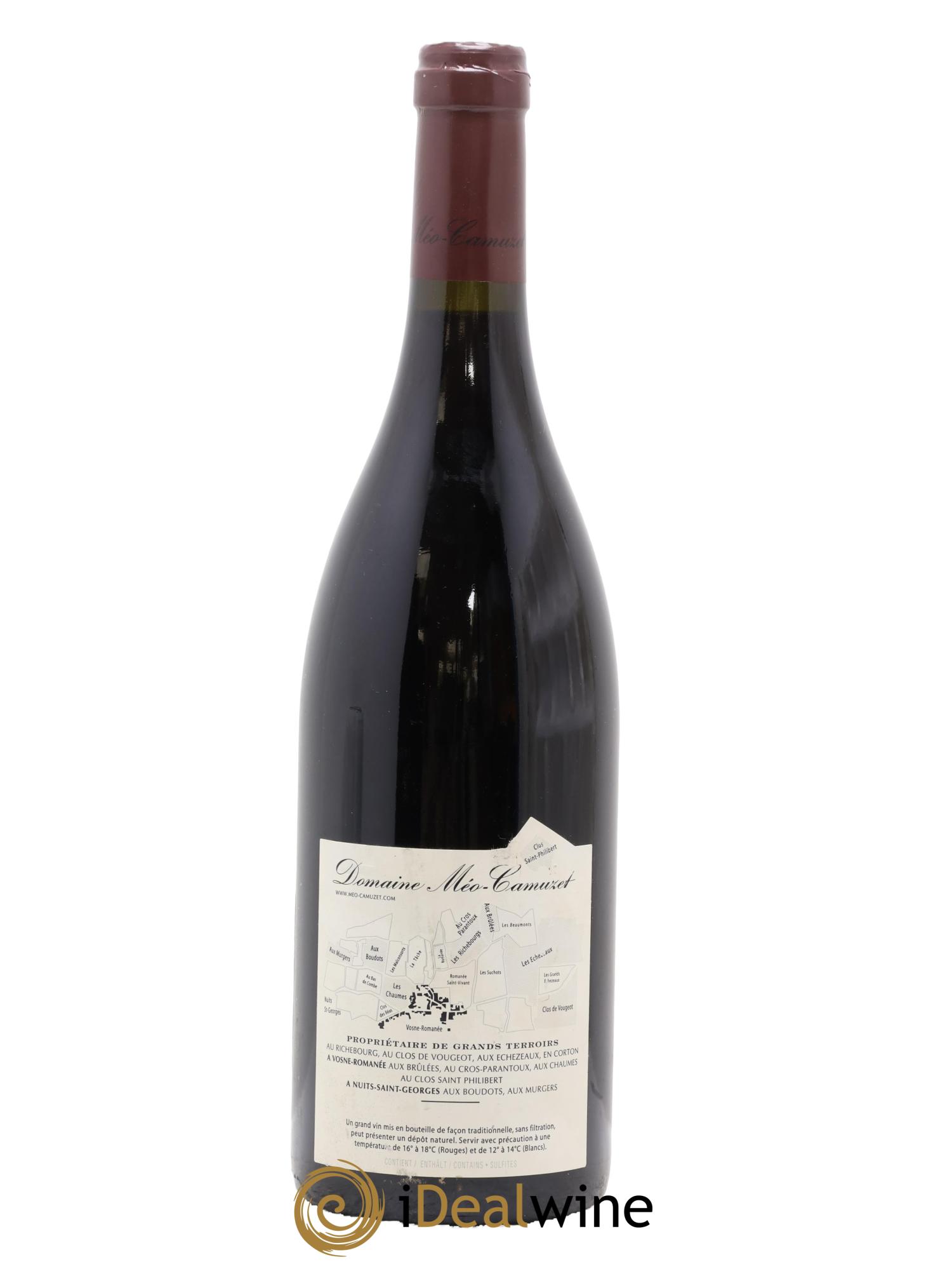 Clos de Vougeot Grand Cru Près le Cellier Méo-Camuzet (Domaine) 2009 - Lot of 1 bottle - 1