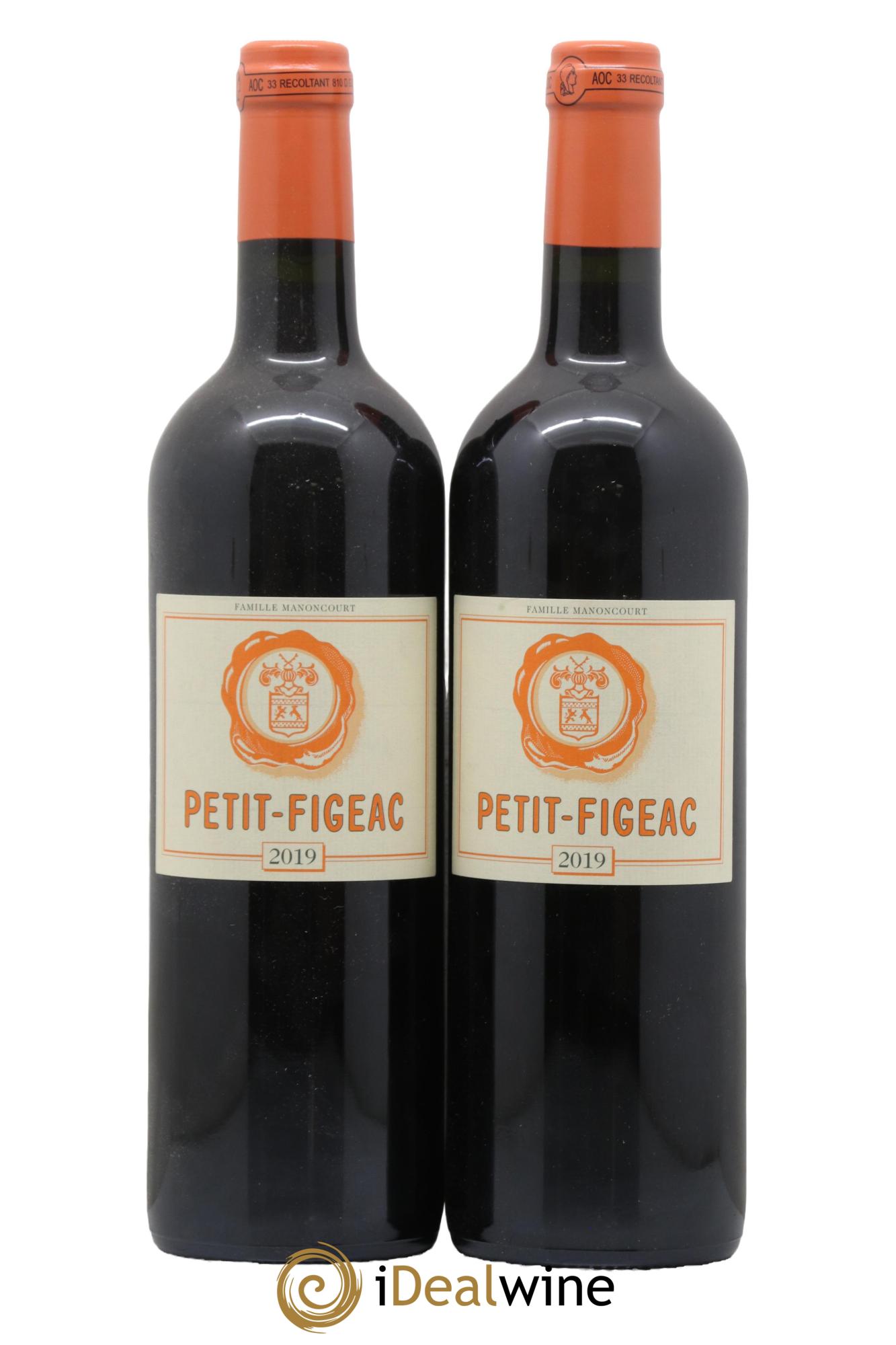 Petit Figeac 2019 - Lotto di 2 bottiglie - 0