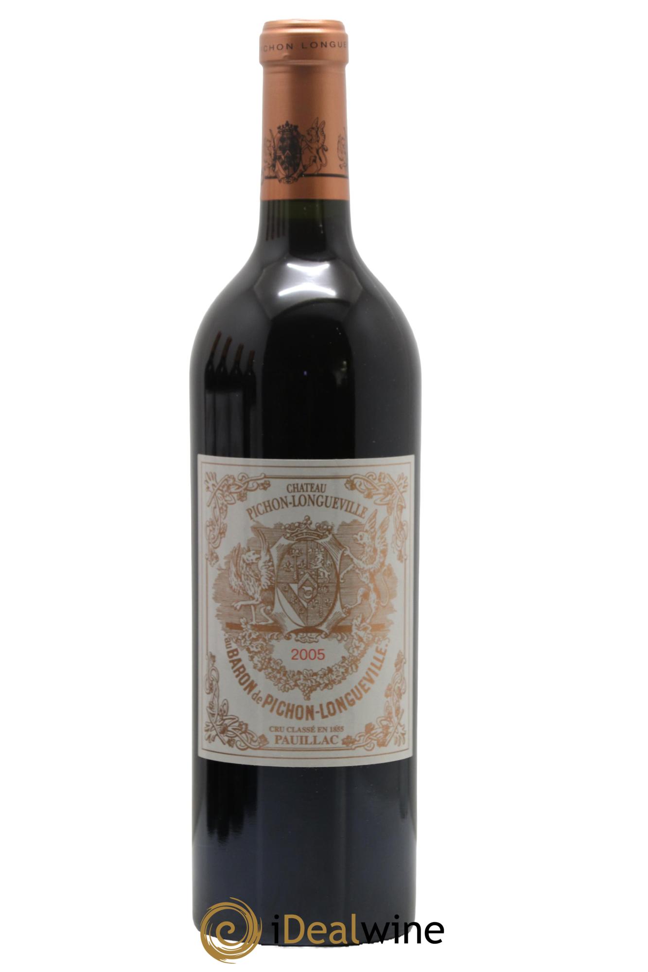 Pichon Longueville Baron 2ème Grand Cru Classé 2005 - Lot de 1 bouteille - 0