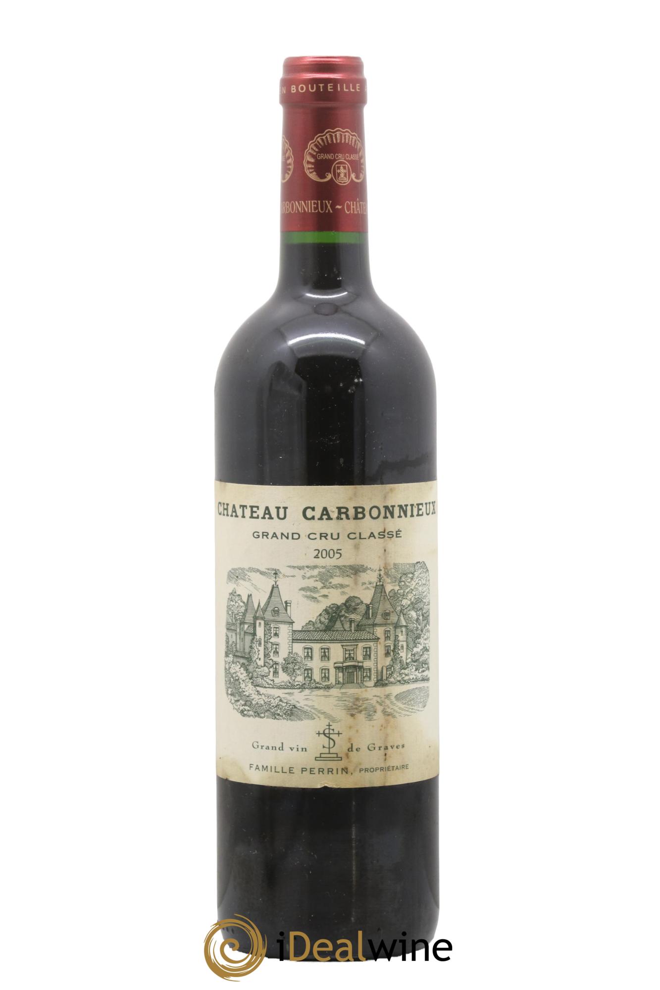 Château Carbonnieux Cru Classé de Graves 2005 - Lot de 1 bouteille - 0