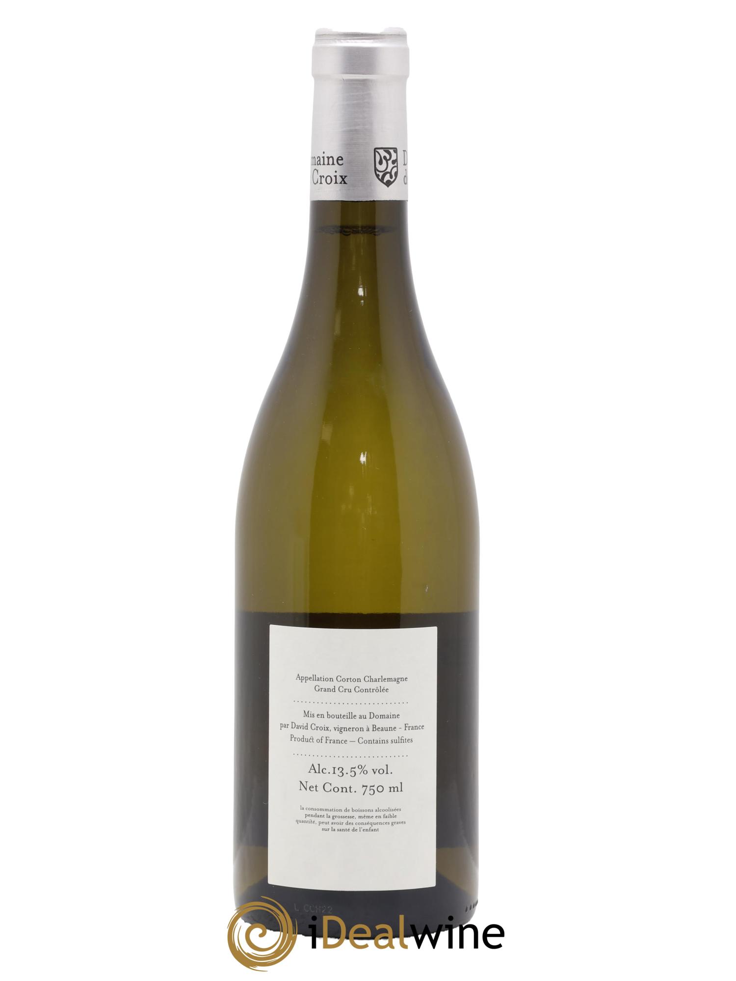 Corton-Charlemagne Grand Cru Croix (Domaine des) 2022 - Lot de 1 bouteille - 1