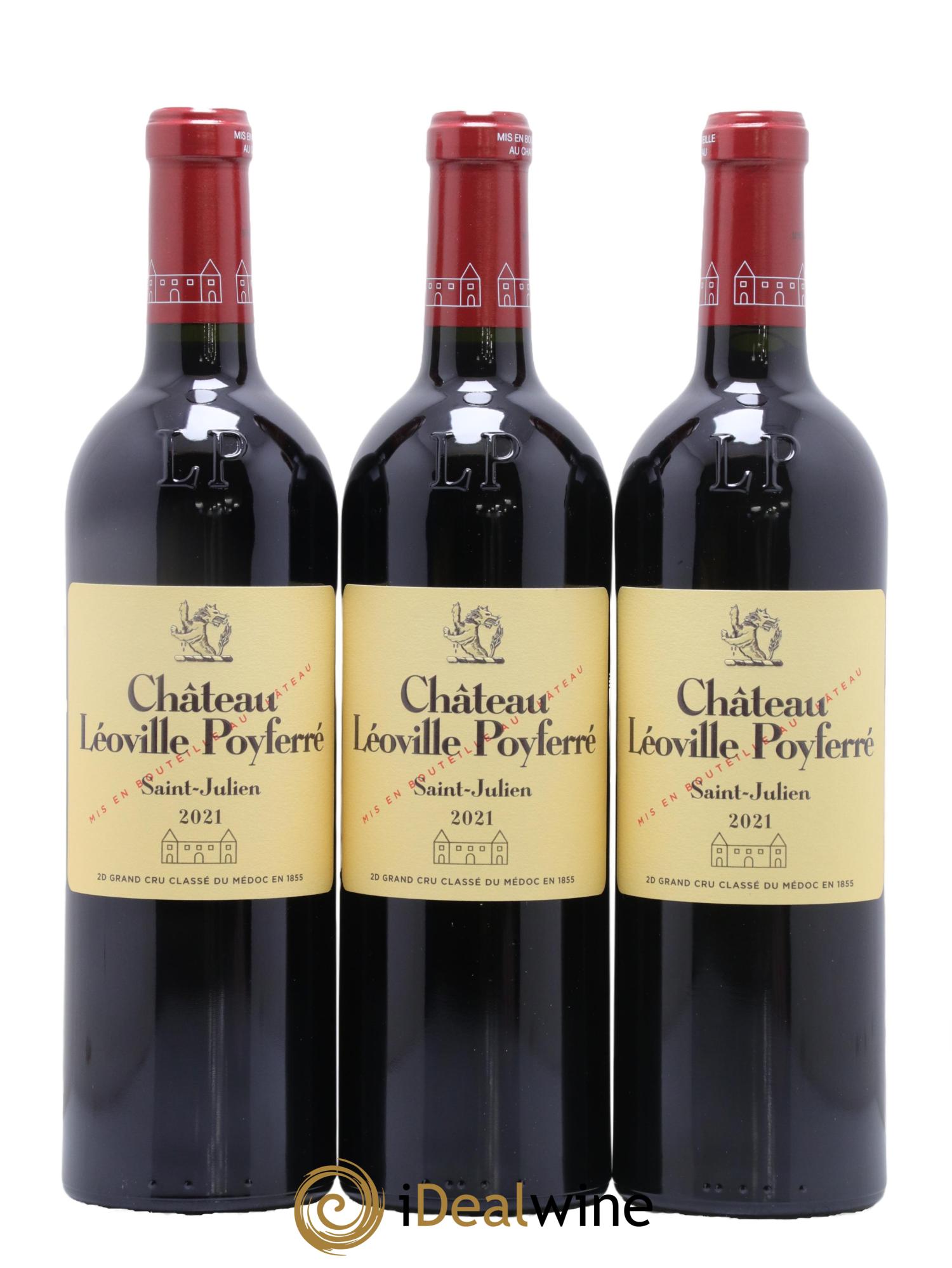 Château Léoville Poyferré 2ème Grand Cru Classé 2021 - Lot de 6 bouteilles - 2