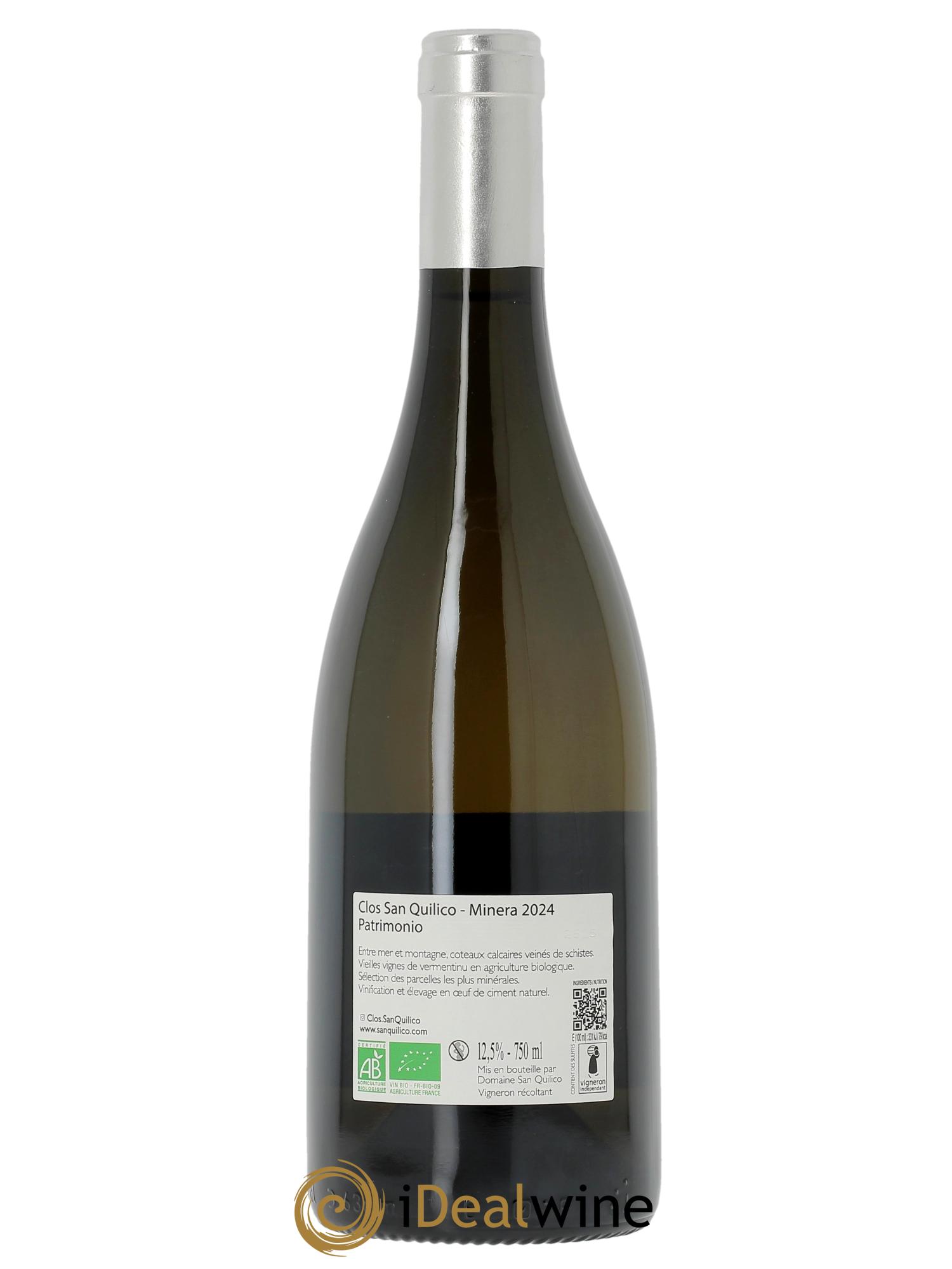 Patrimonio Minera San Quilico  2024 - Lot of 1 bottle - 1