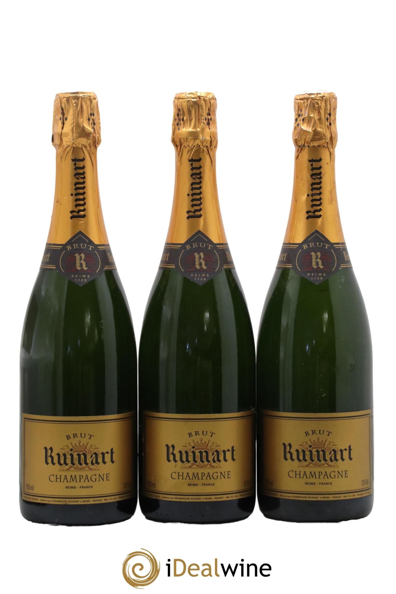 R de Ruinart Brut Ruinart - Lot of 3 bottles - 0
