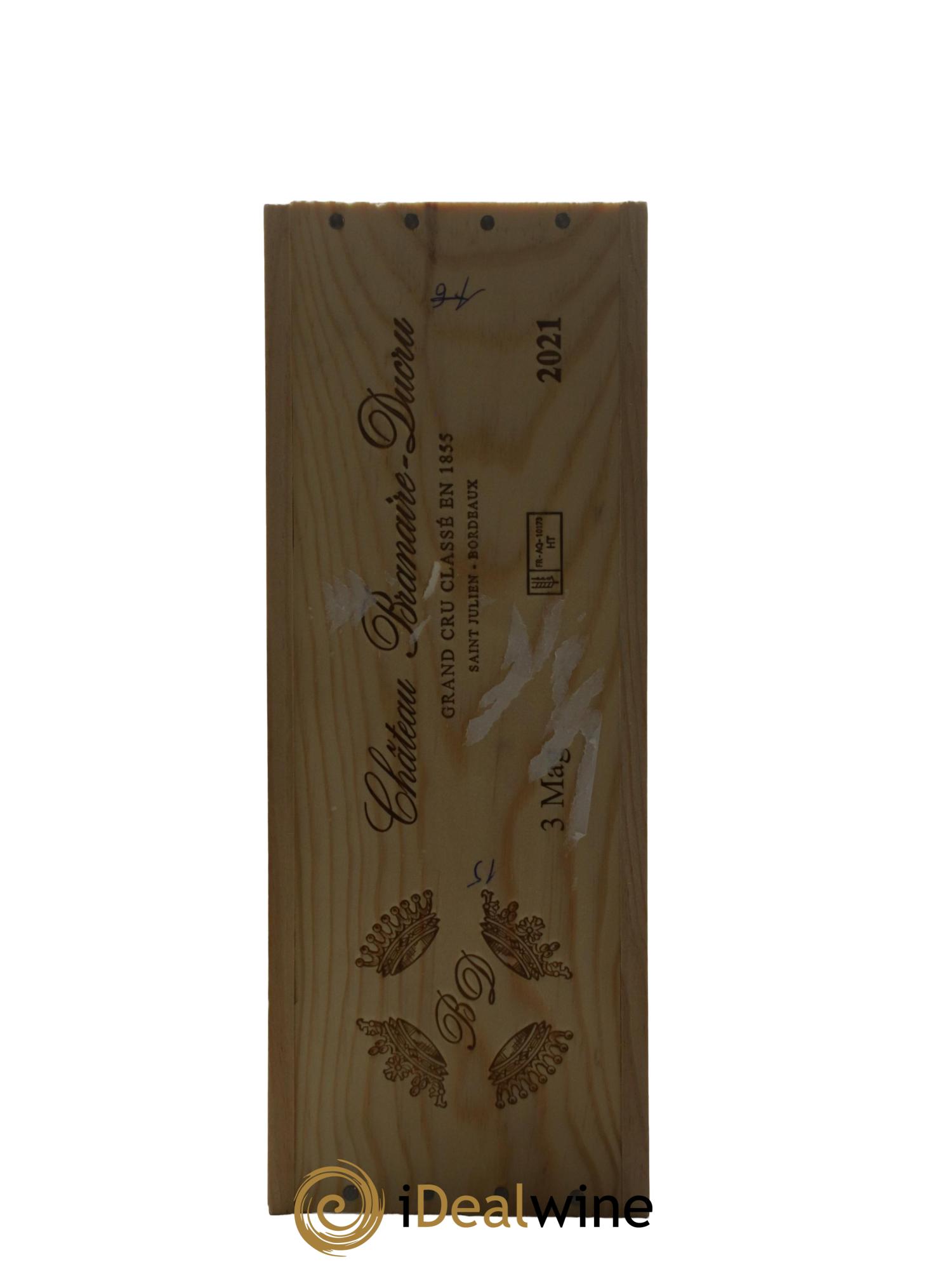 Château Branaire Ducru 4ème Grand Cru Classé 2021 - Lot de 3 magnums - 0