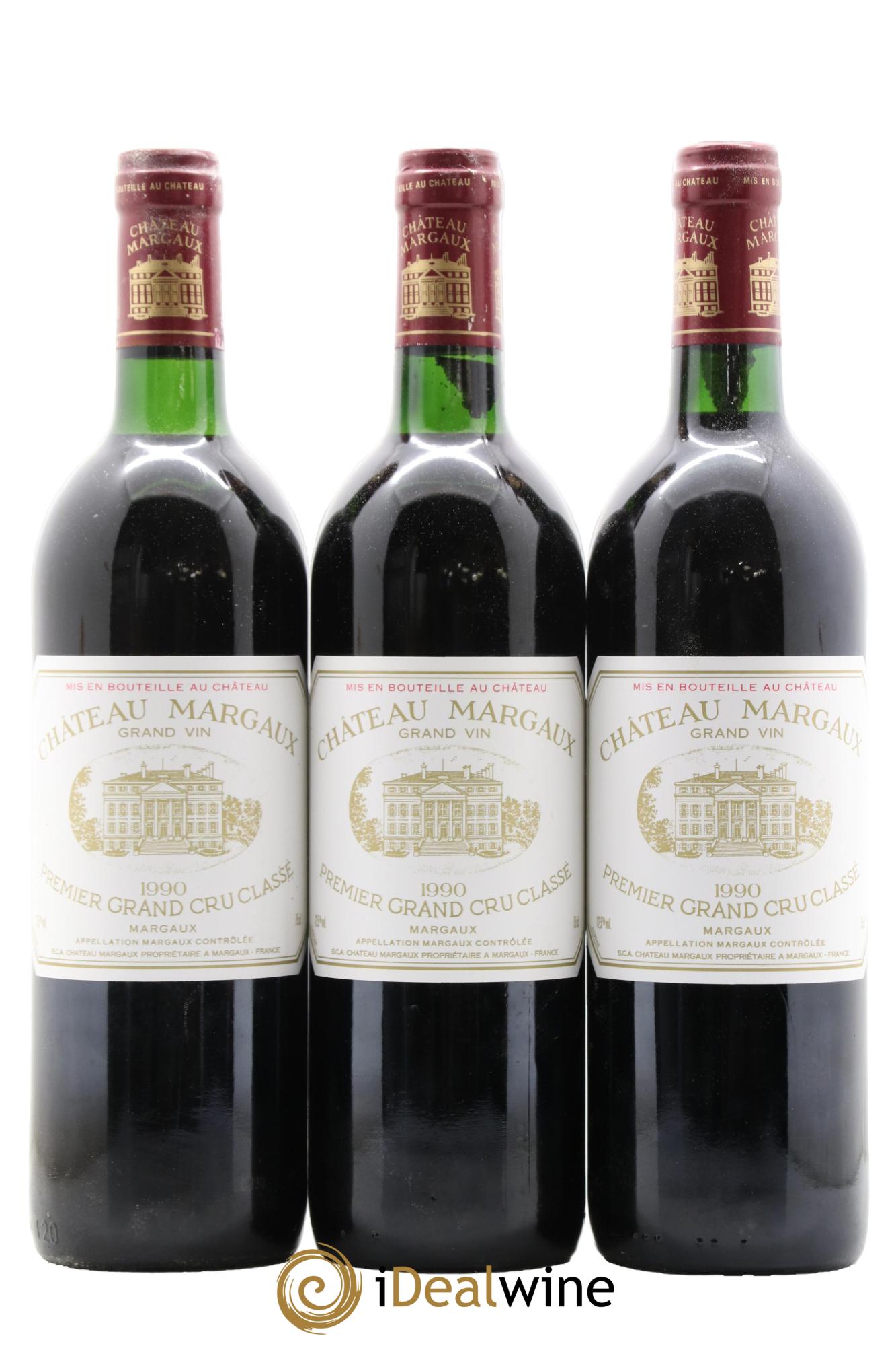 Château Margaux 1er Grand Cru Classé 1990 - Lot de 12 bouteilles - 5