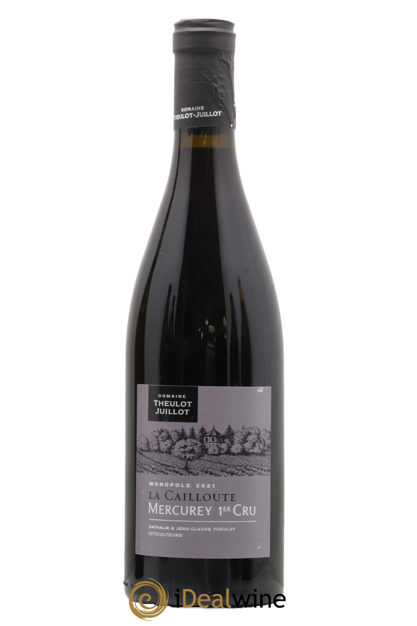 Mercurey 1er Cru La Cailloute Theulot Juillot 2021 - Lot de 1 bouteille - 0