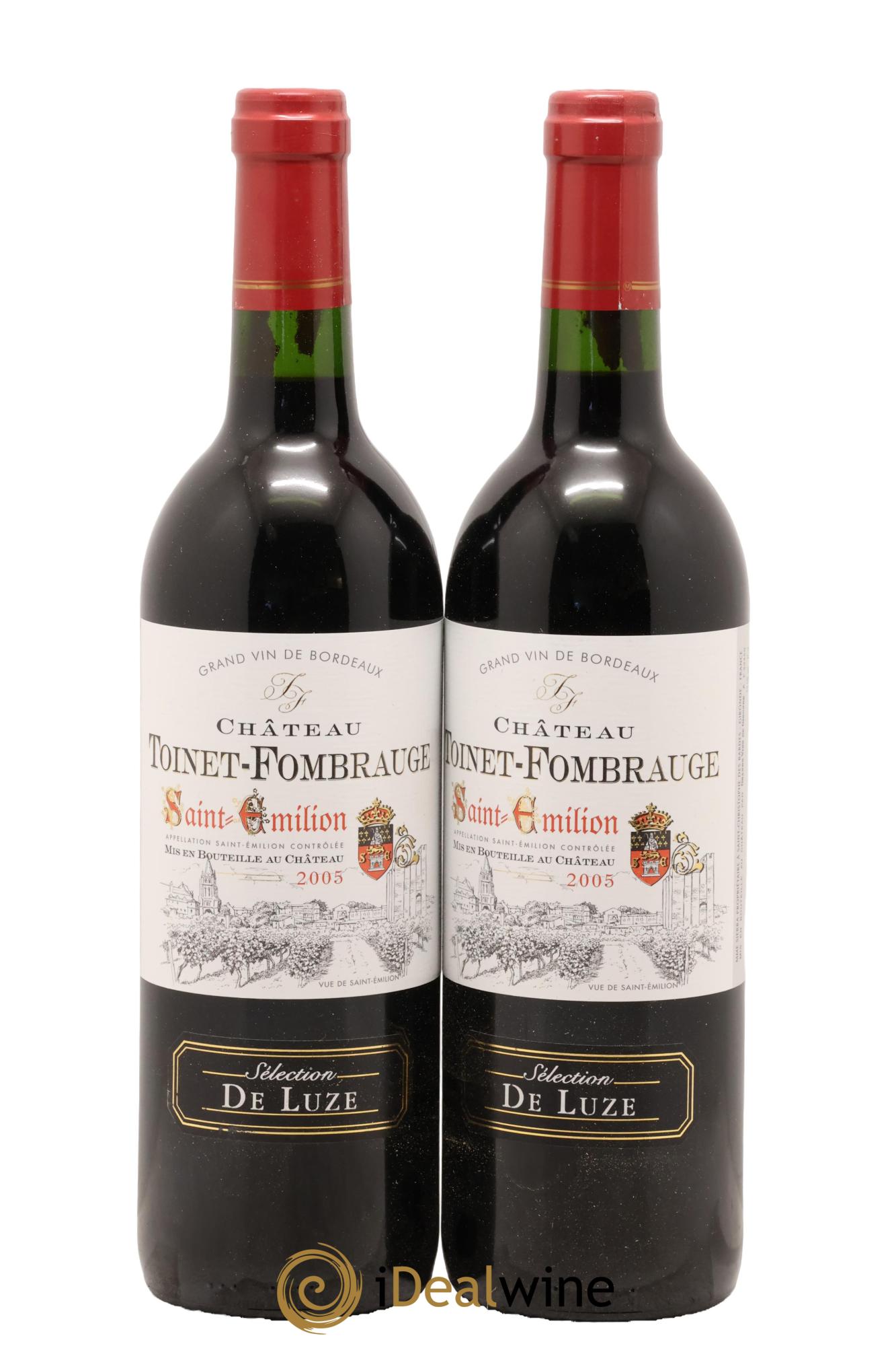 Saint-Émilion Château Toinet-Fombrauge 2005 - Lot de 2 bouteilles - 0