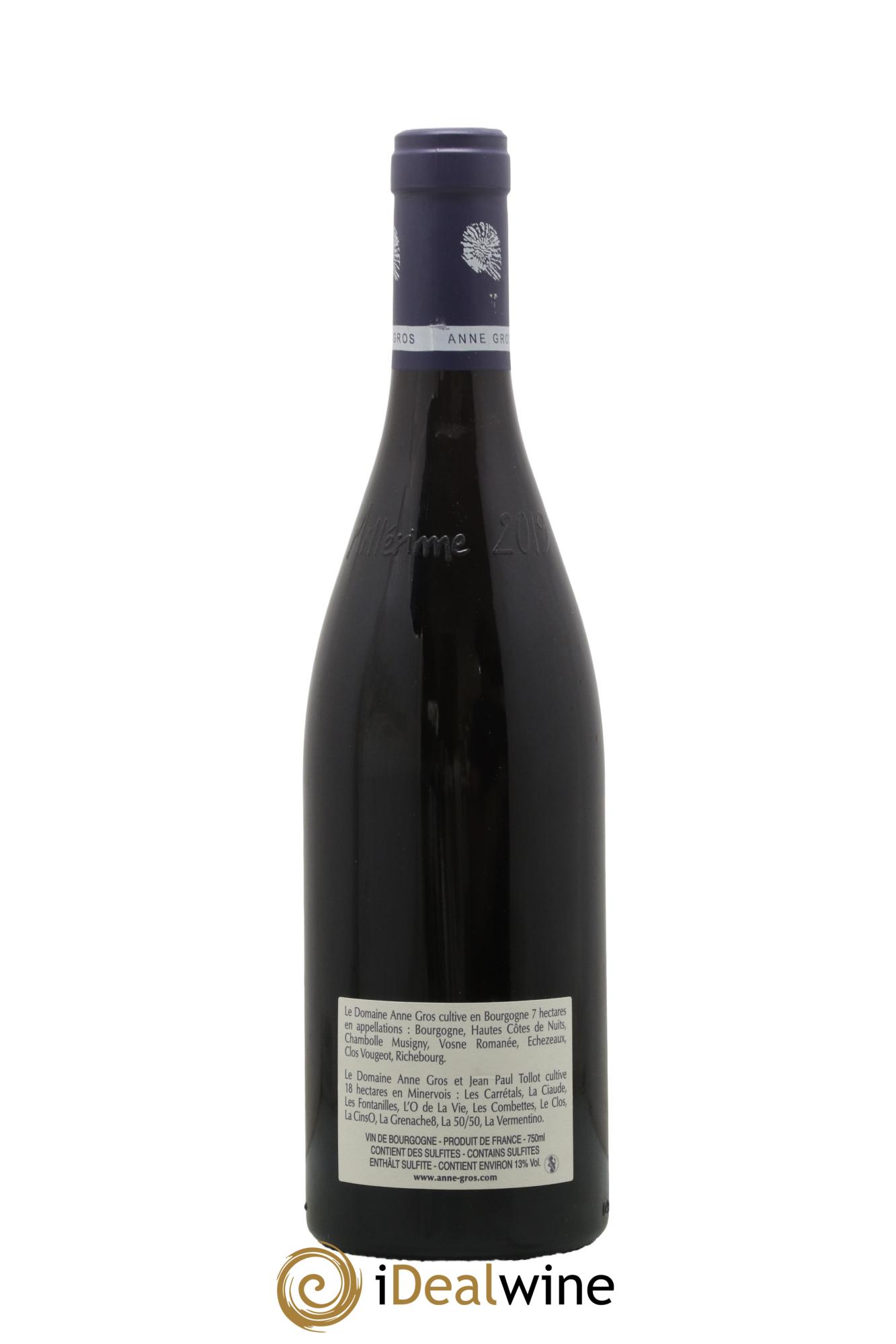 Echezeaux Grand Cru Les Loachausses Anne Gros 2019 - Lot of 1 bottle - 1