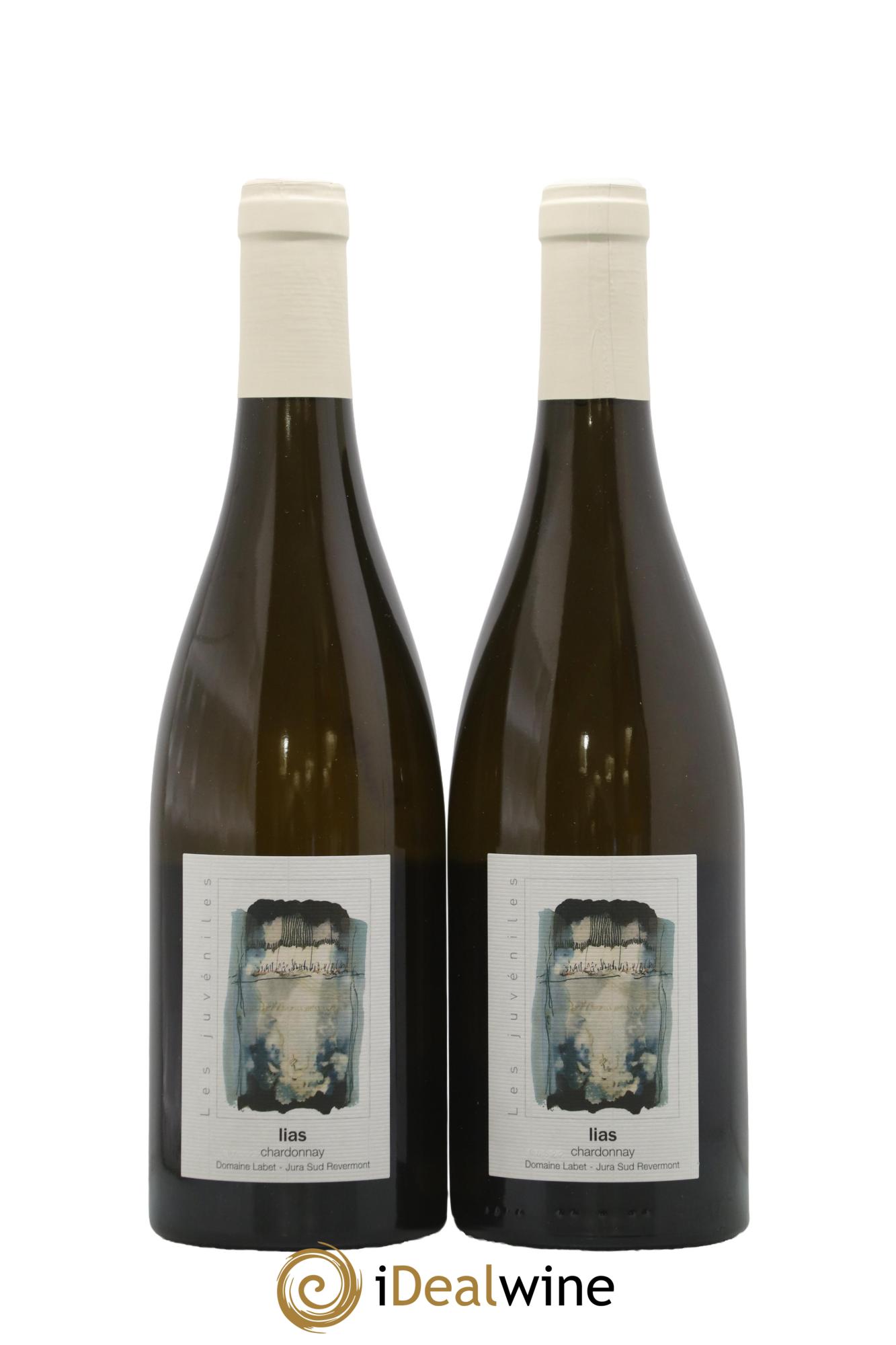 Côtes du Jura Chardonnay Lias Romain - Julien - Charline Labet 2022 - Posten von 2 Flaschen - 0