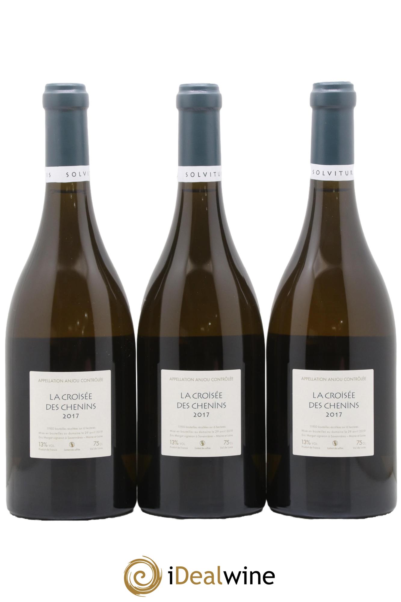 Anjou La Croisée Des Chenins Eric Morgat 2017 - Lotto di 3 bottiglie - 1