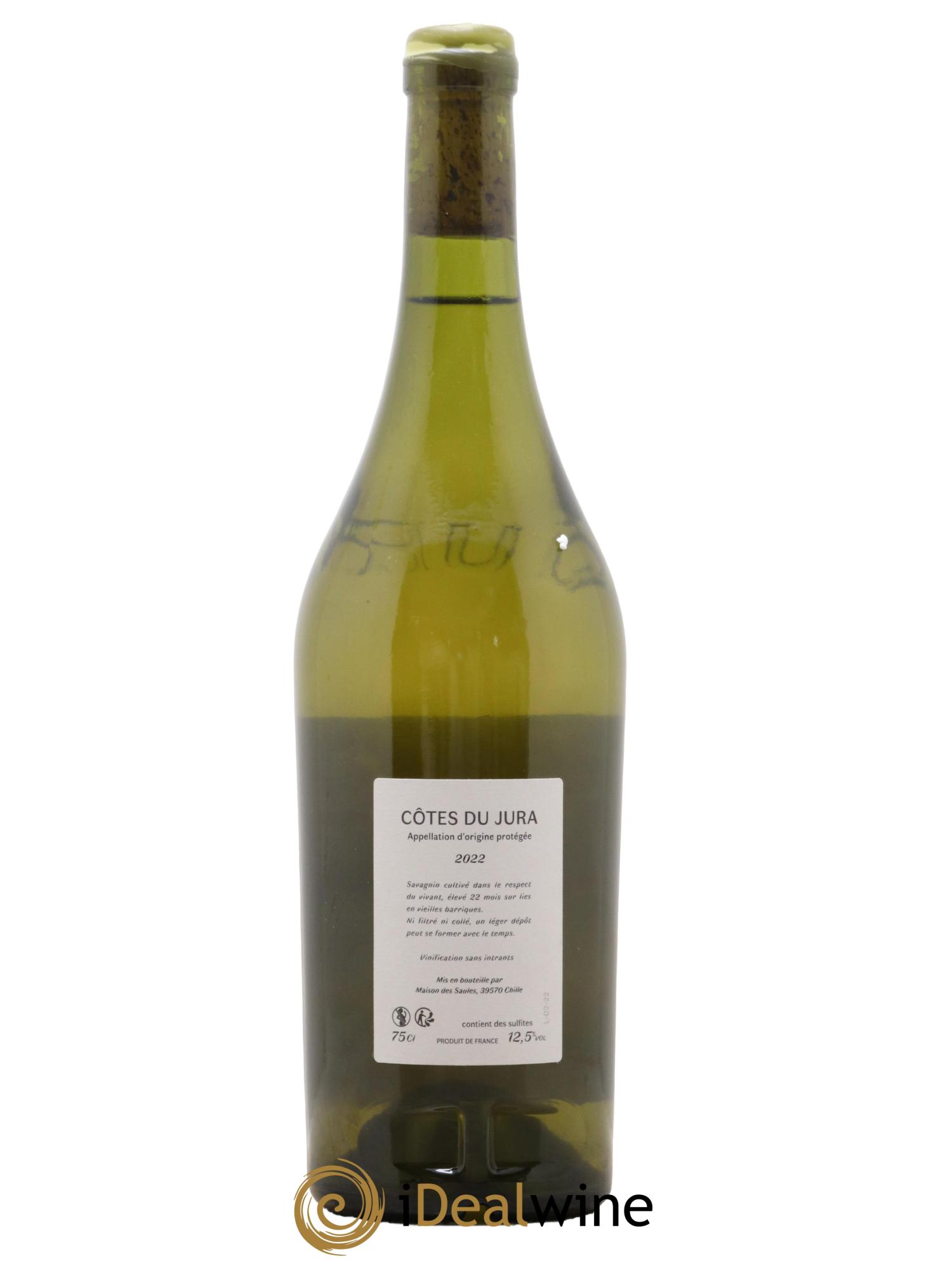 Côtes du Jura Savagnin Au Poirier Maison des Saules 2023 - Lot of 1 bottle - 1