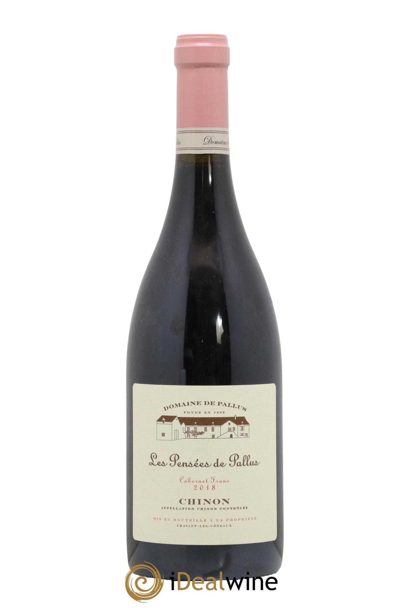Chinon Les Pensees De Pallus Domaine de Pallus 2018 - Lot de 1 bouteille - 0