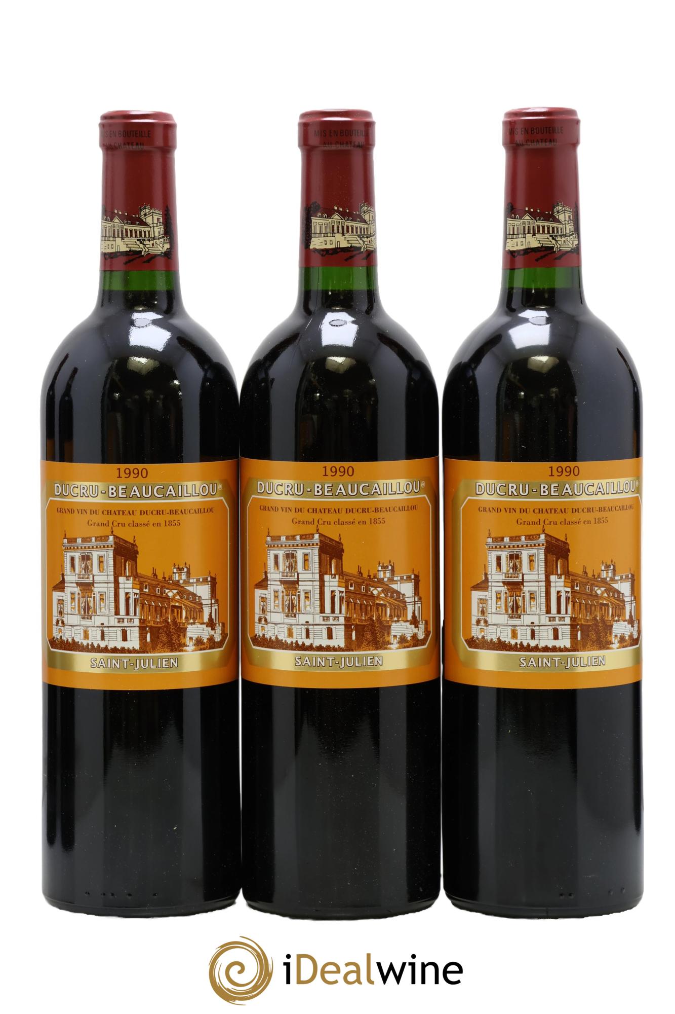 Château Ducru Beaucaillou 2ème Grand Cru Classé 1990 - Lotto di 6 bottiglie - 1