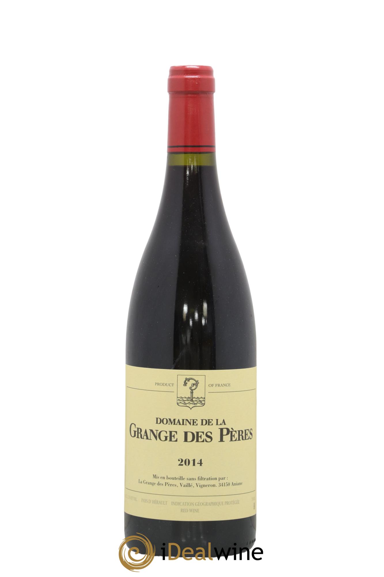 IGP Pays d'Hérault Grange des Pères Laurent Vaillé 2014 - Lot of 1 bottle - 0