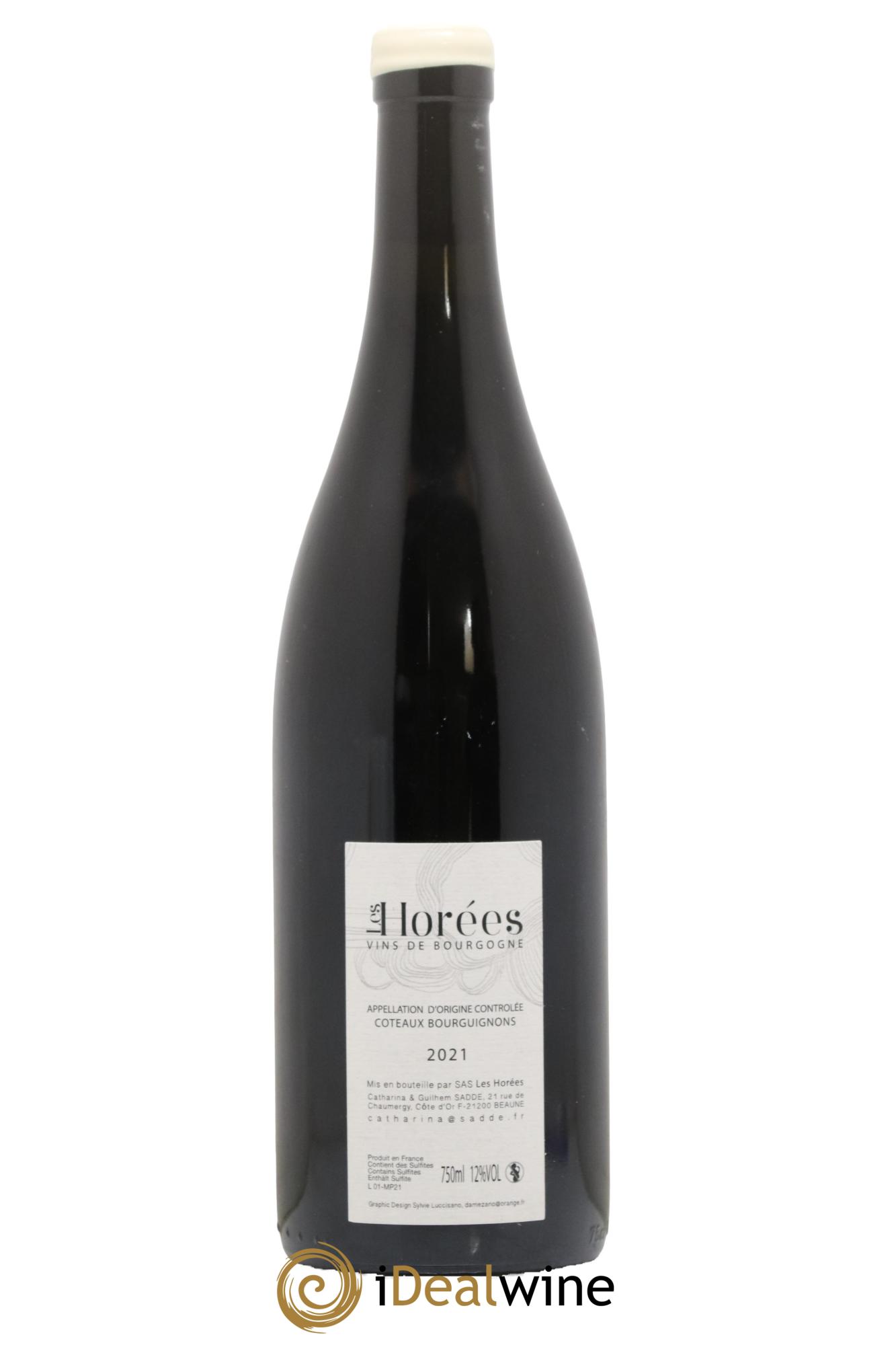 Côteaux Bourguignons Mon Poulain Les Horées 2021 - Posten von 1 Flasche - 1