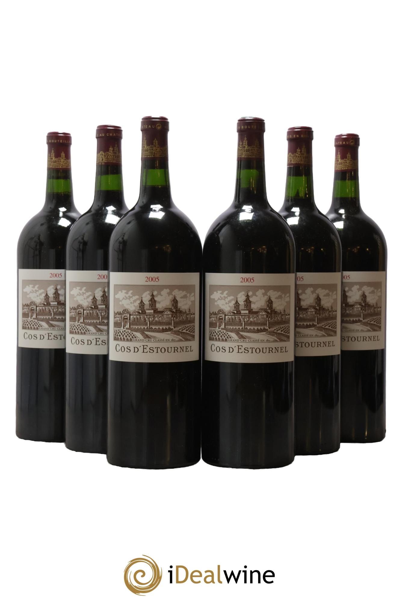 Cos d'Estournel 2ème Grand Cru Classé 2005 - Lot of 6 magnums - 0