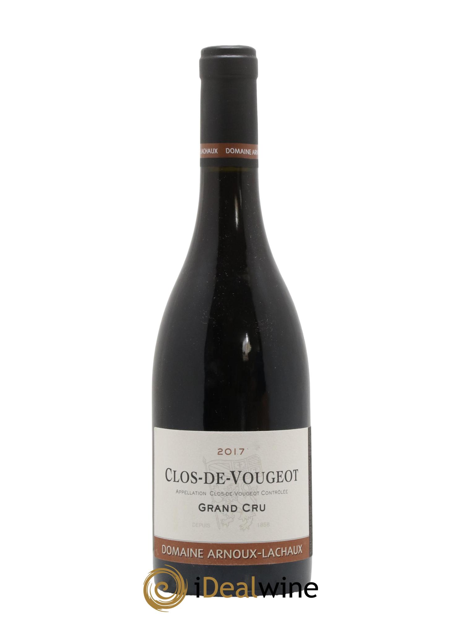 Clos de Vougeot Grand Cru Arnoux-Lachaux (Domaine) 2017 - Lot de 1 bouteille - 0