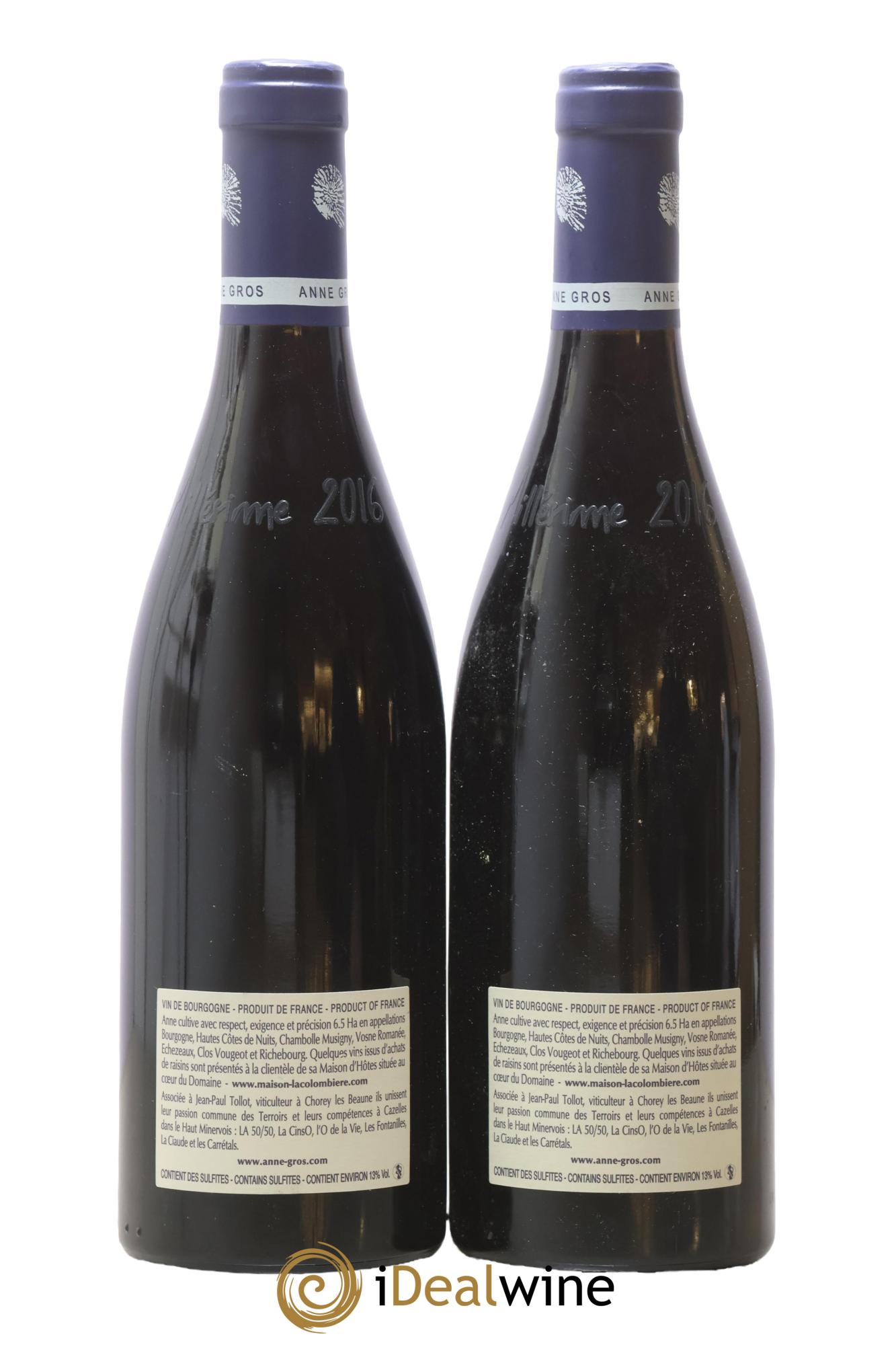 Echezeaux Grand Cru Les Loachausses Anne Gros 2016 - Posten von 2 Flaschen - 1