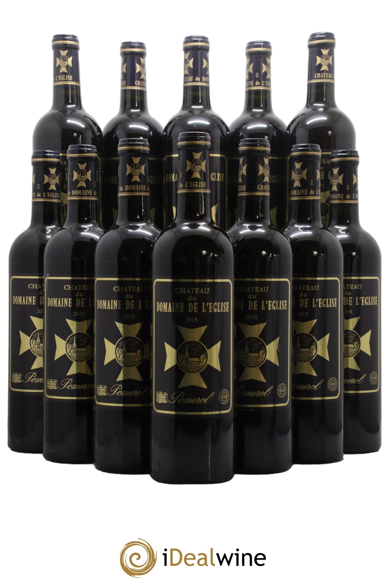 Château du Domaine de l'Église 2015 - Lot de 12 bouteilles - 0
