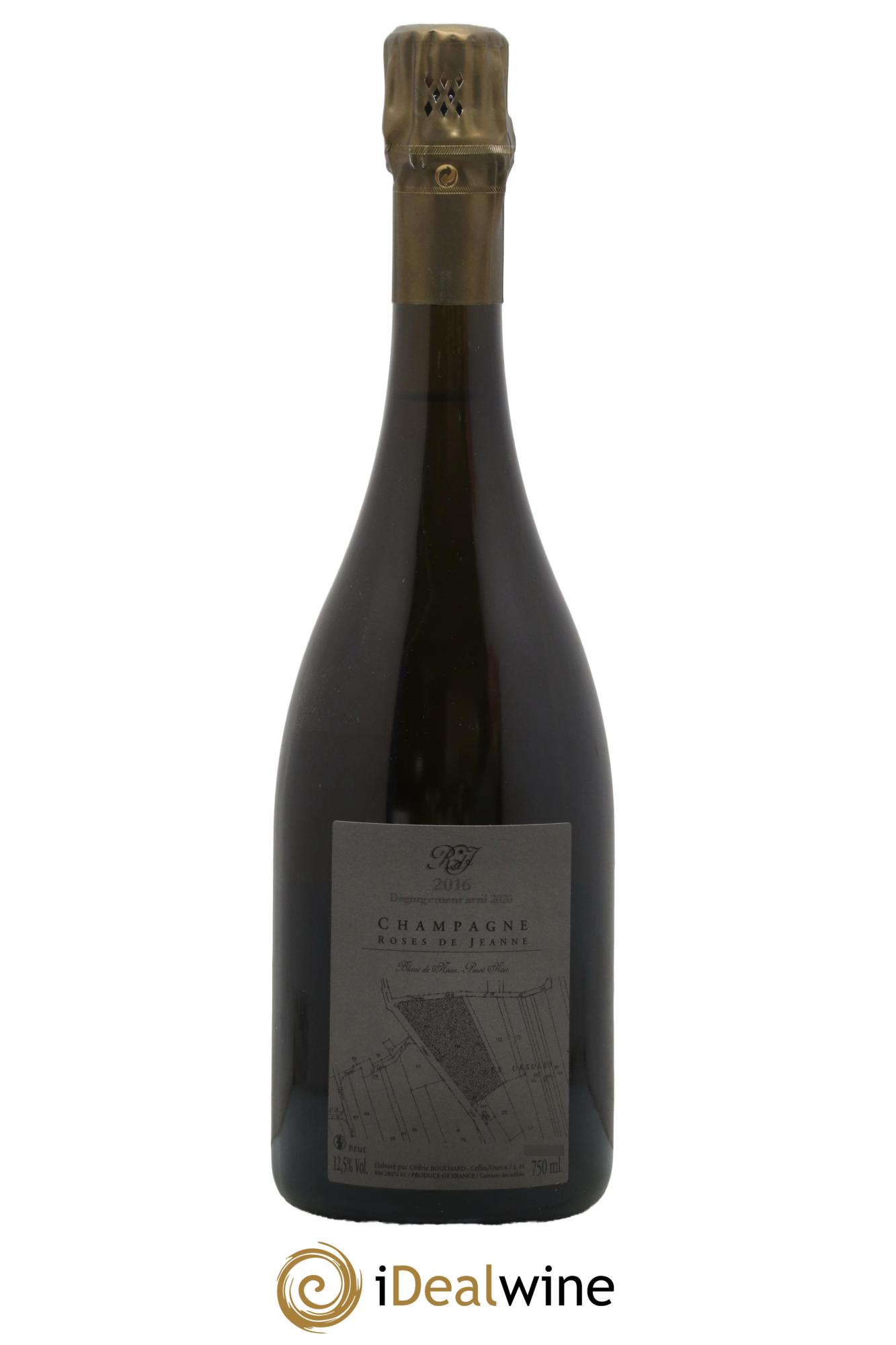 Roses de Jeanne Les Ursules Blanc de Noirs Brut Cédric Bouchard 2016 - Lot de 1 bouteille - 1