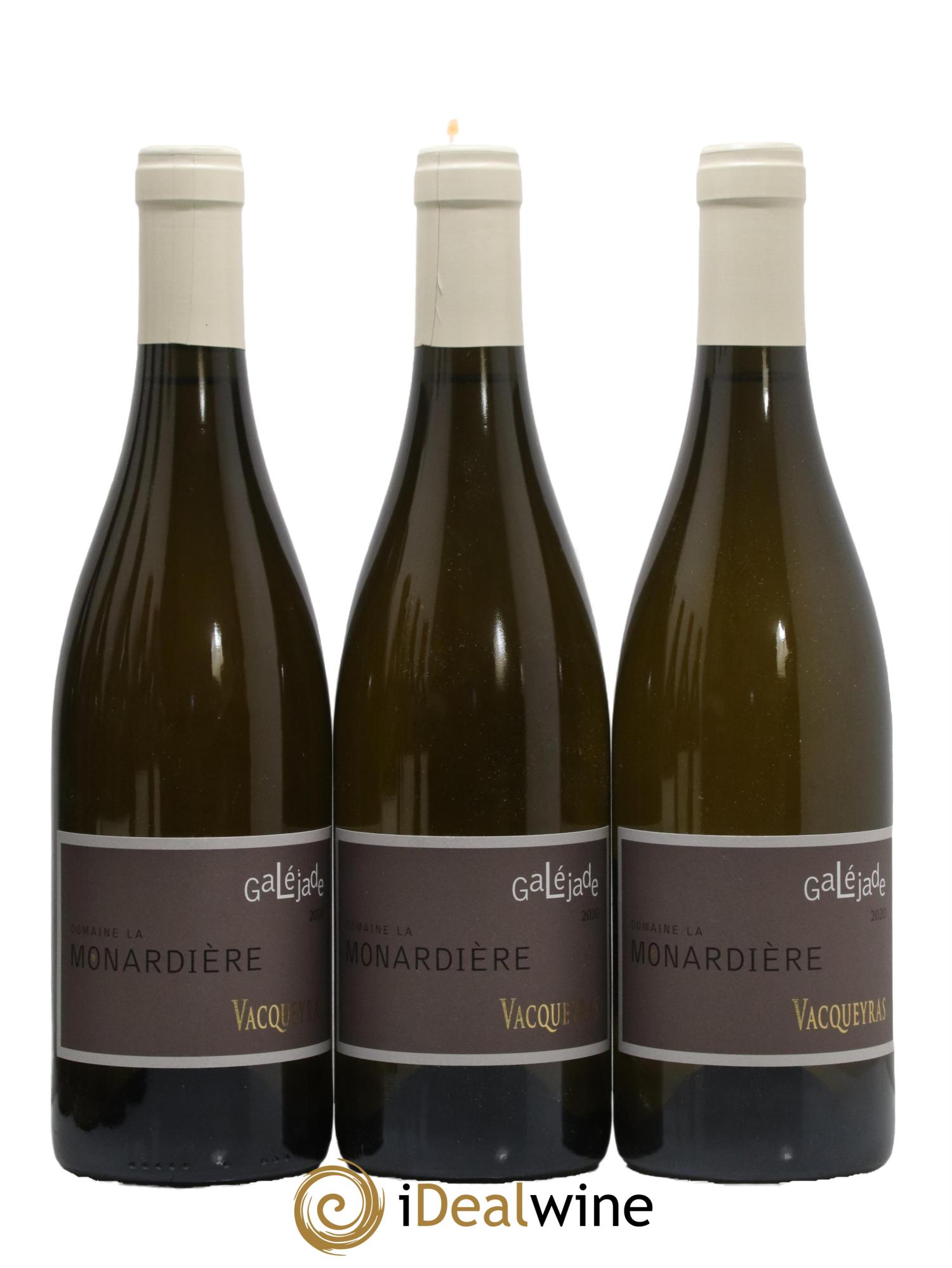 Vacqueyras La Galéjade La Monardière (Domaine) 2020 - Lot de 3 bouteilles - 0