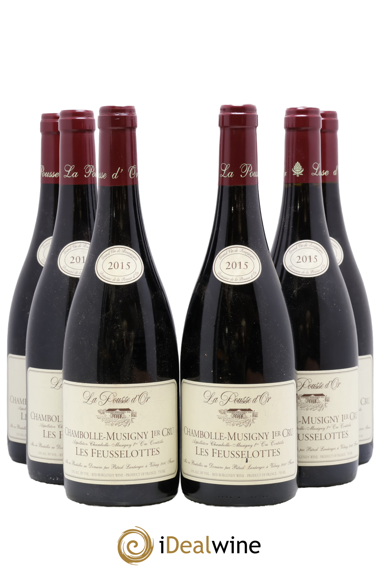 Chambolle-Musigny 1er Cru Les Feusselottes La Pousse d'Or (Domaine de) 2015 - Posten von 6 Flaschen - 0
