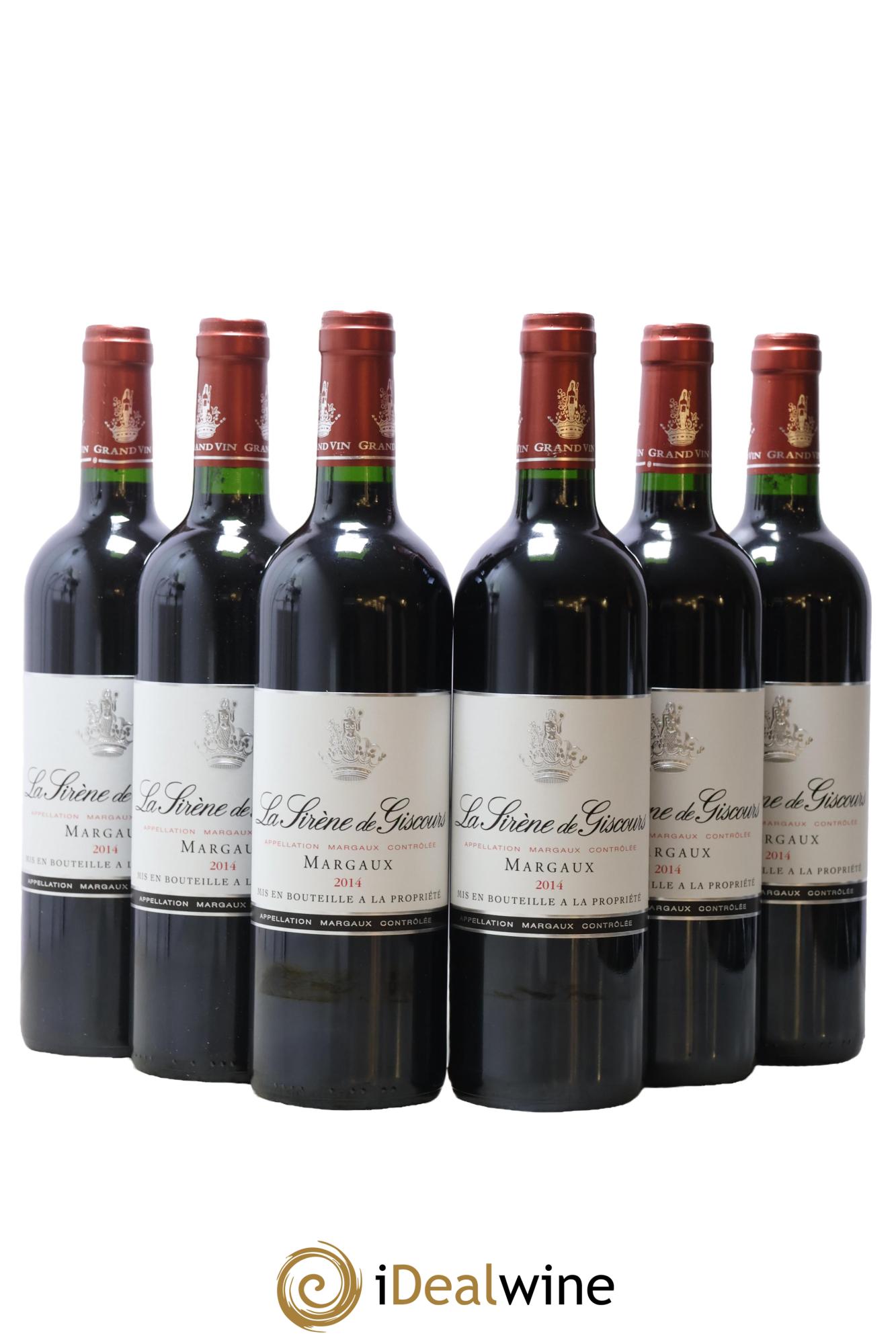 La Sirène de Giscours 2014 - Lot of 6 bottles - 0