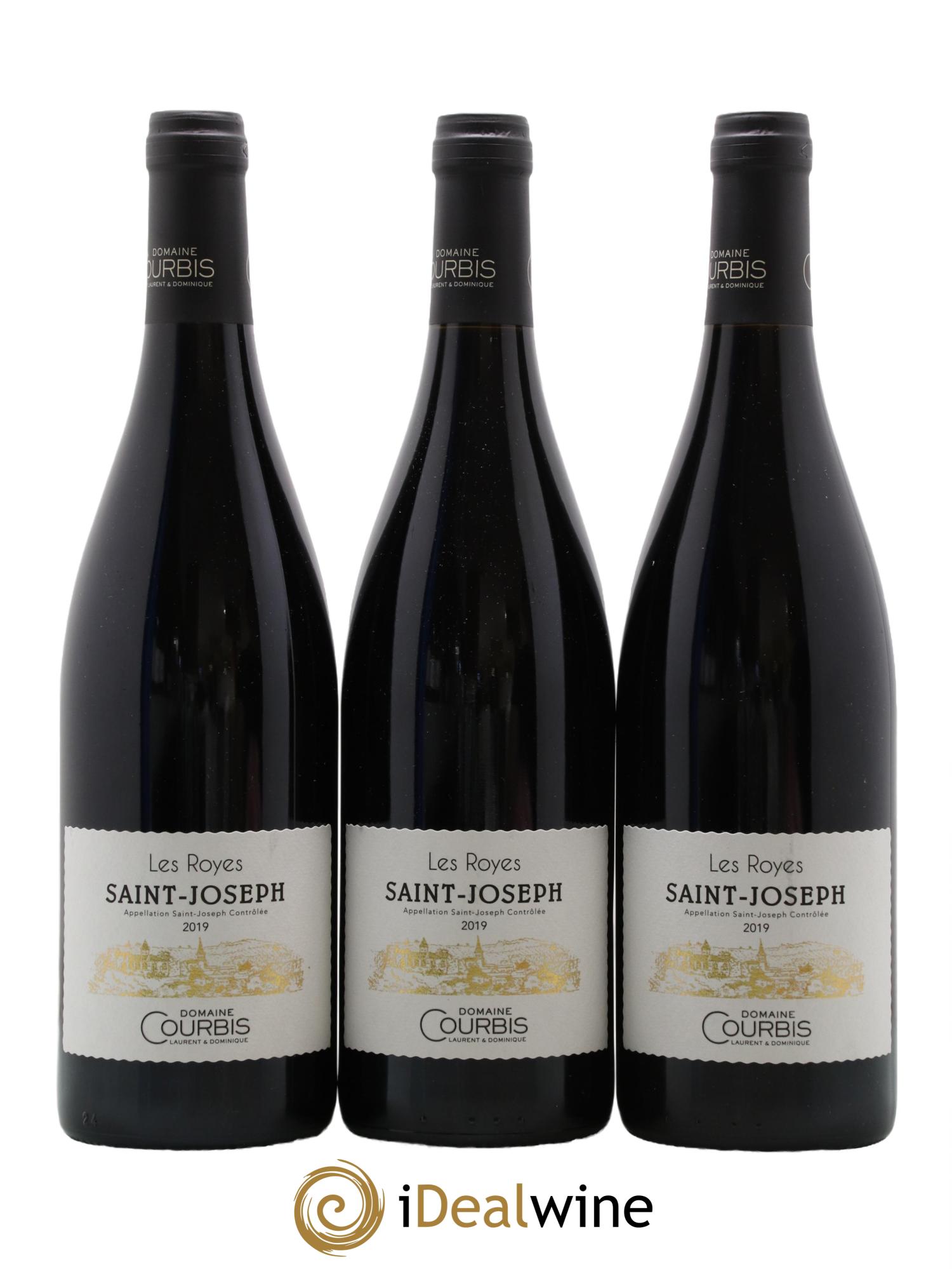 Saint-Joseph Les Royes Domaine Courbis 2019 - Lot de 3 bouteilles - 0