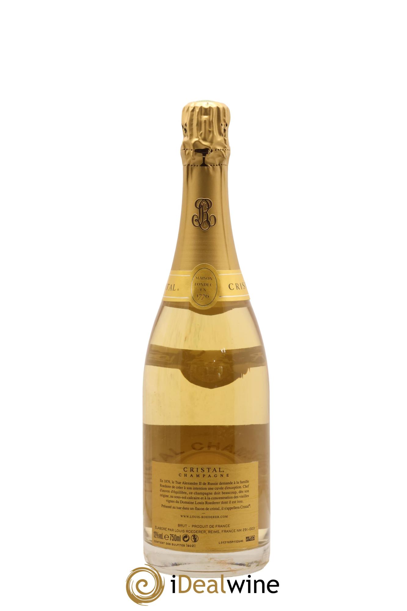 Cristal Louis Roederer 2008 - Lot de 1 bouteille - 2