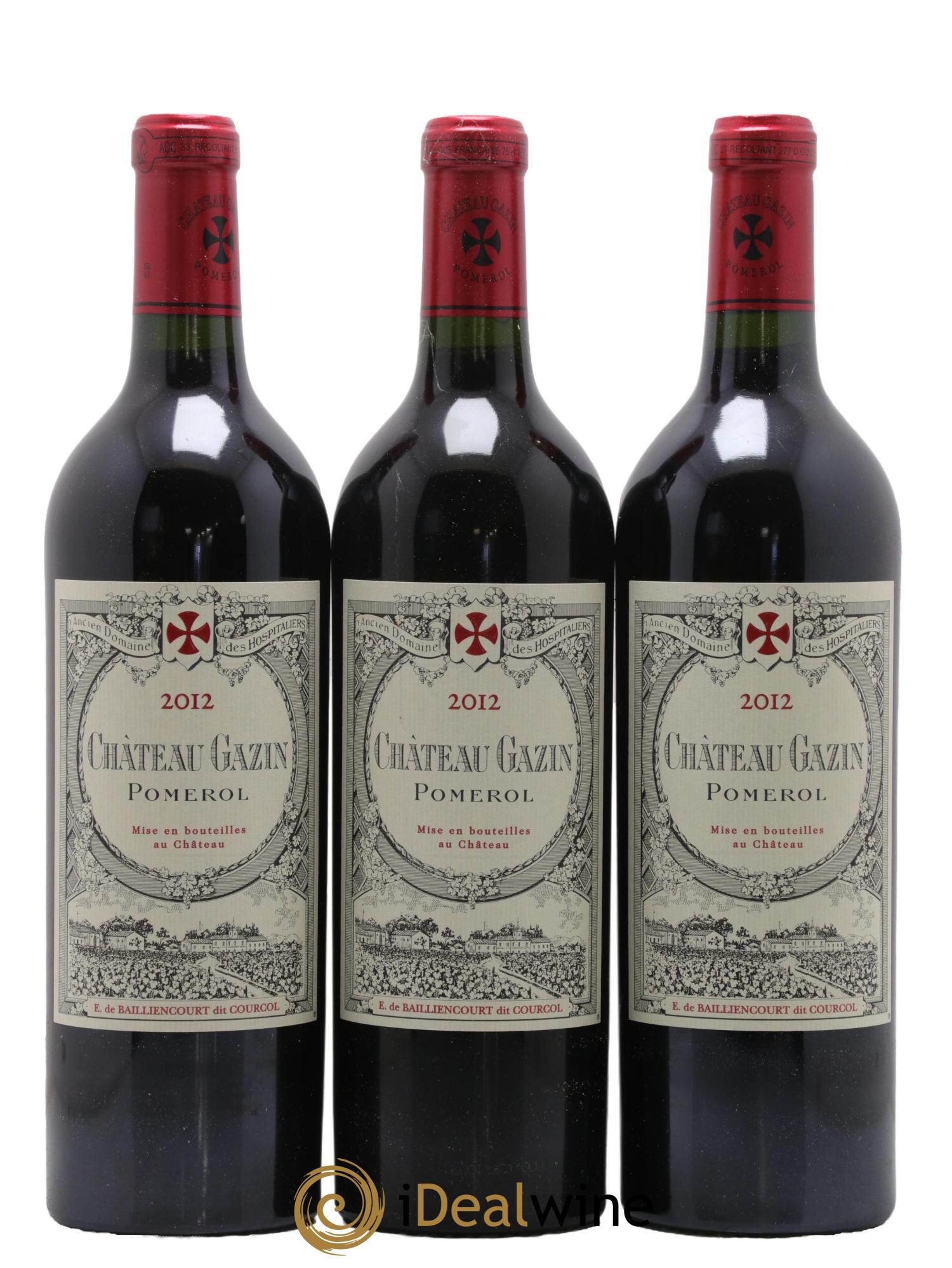 Château Gazin 2012 - Lot of 6 bottles - 2