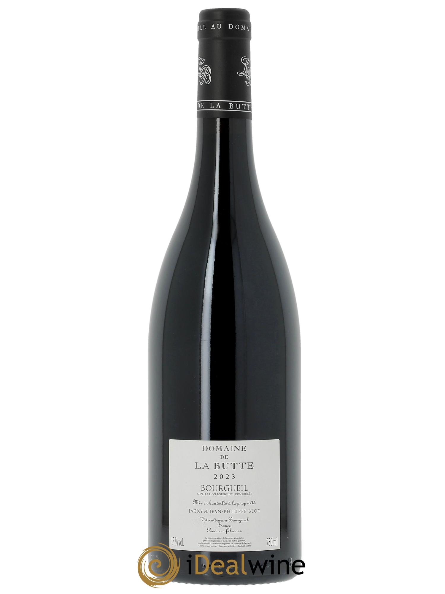 Bourgueil Coteaux du Levant Domaine de La Butte - Jacky Blot  2023 - Lot de 1 bouteille - 1