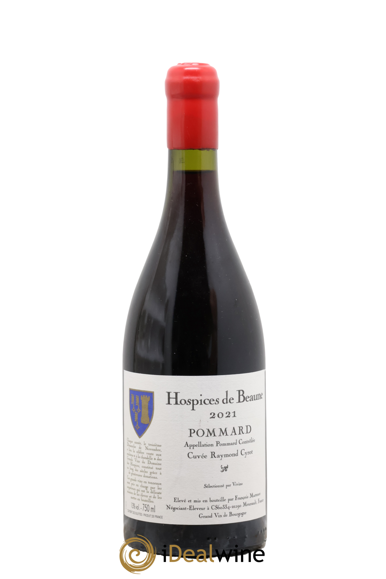 Beaune 1er Cru Les Montrevenots Cuvée Cyrot-Chaudron Hospices de Beaune - Maison Louis Latour 2021 - Lot de 1 bouteille - 0