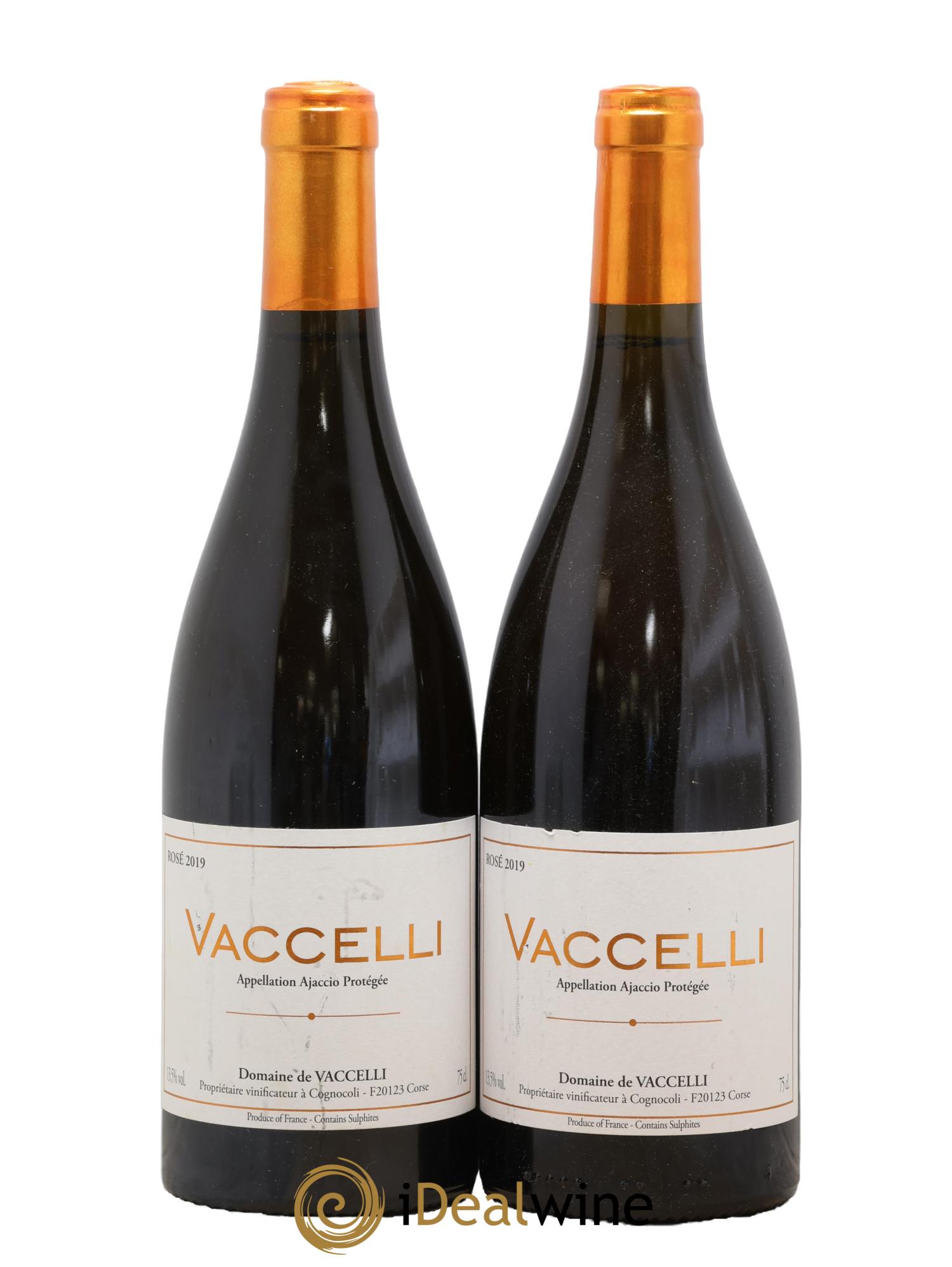 Ajaccio Tradition Vaccelli 2019 - Posten von 2 Flaschen - 0