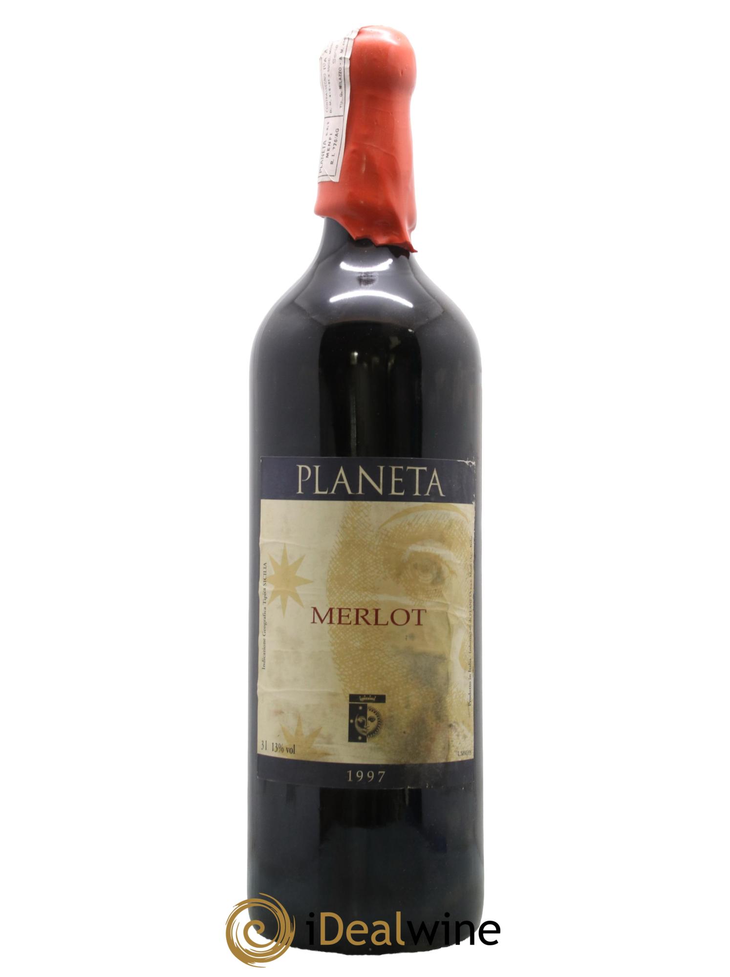 IGT Sicile Merlot Planeta 1997 - Posten von 1 Doppel-Magnum - 1