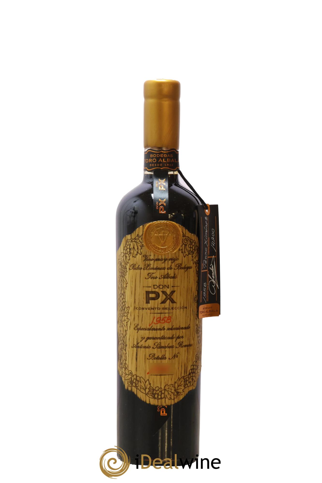 Montilla Moriles Don PX Convento Seleccion Toro Albala 1958 - Posten von 1 Flasche - 1