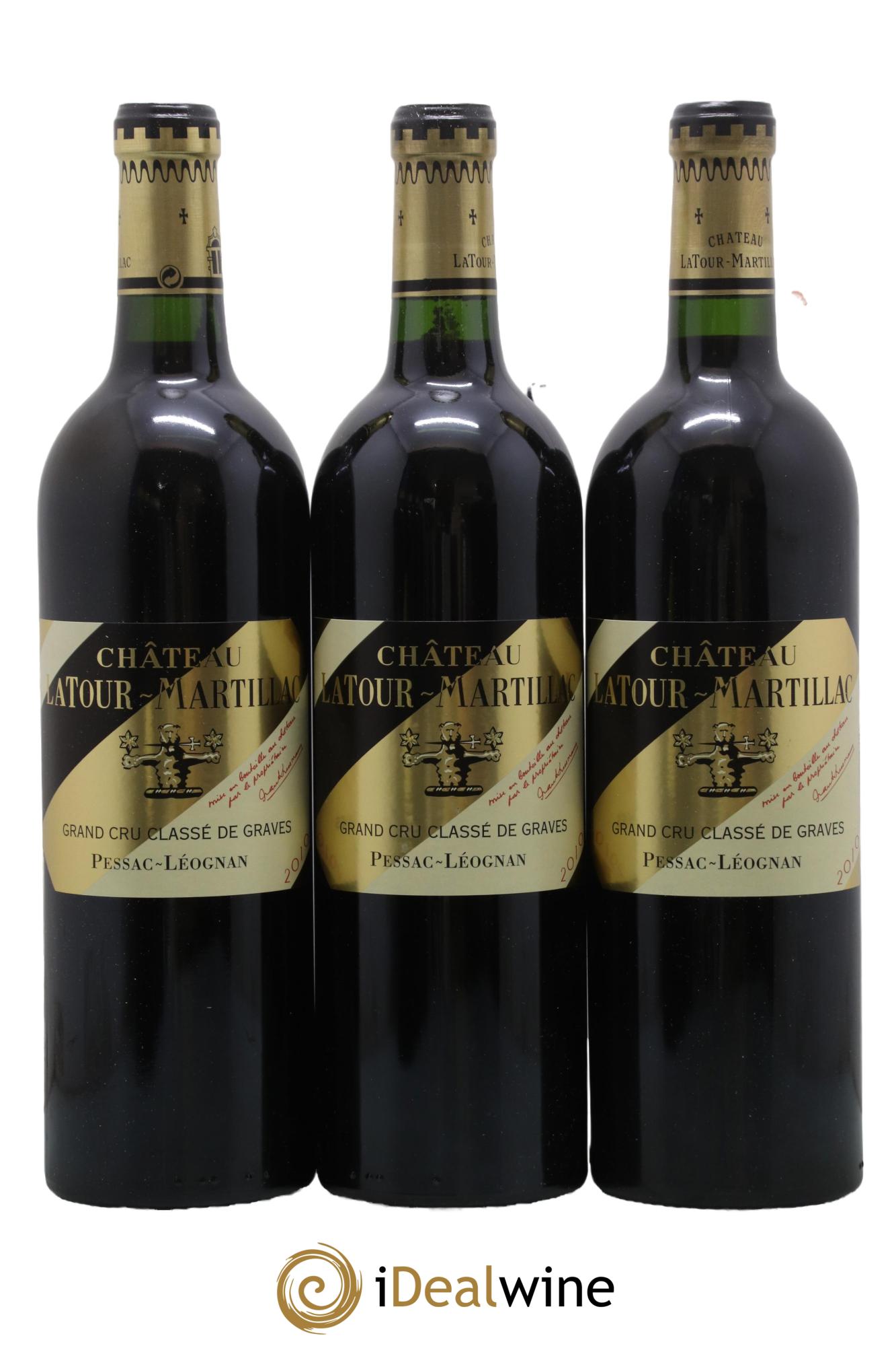 Château Latour-Martillac Cru Classé de Graves 2010 - Lot de 6 bouteilles - 1