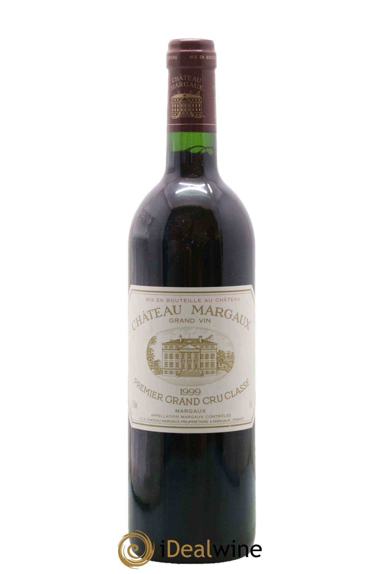 Château Margaux 1er Grand Cru Classé 1999 - Lot de 1 bouteille - 0